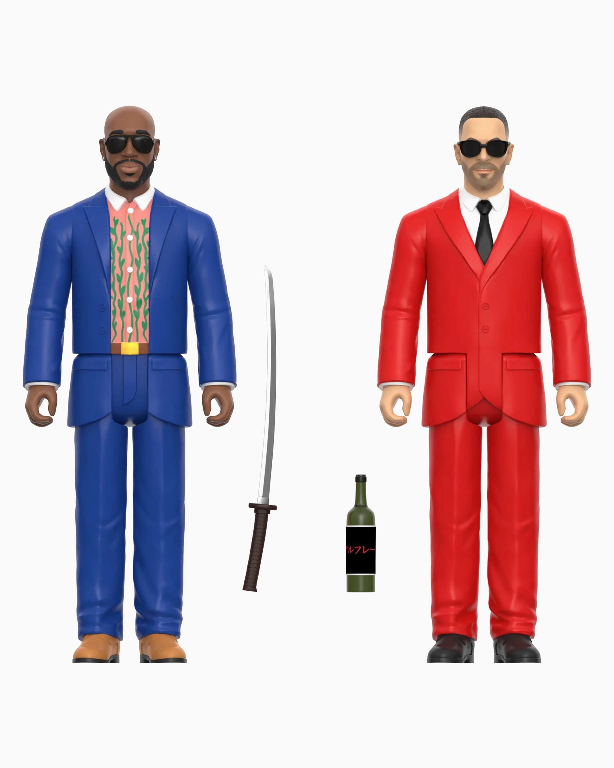 Art Toys Super7 ReAction Alfredo Freddie Gibbs and The Alchemist 2-Pack - S7RFALFREDOFG