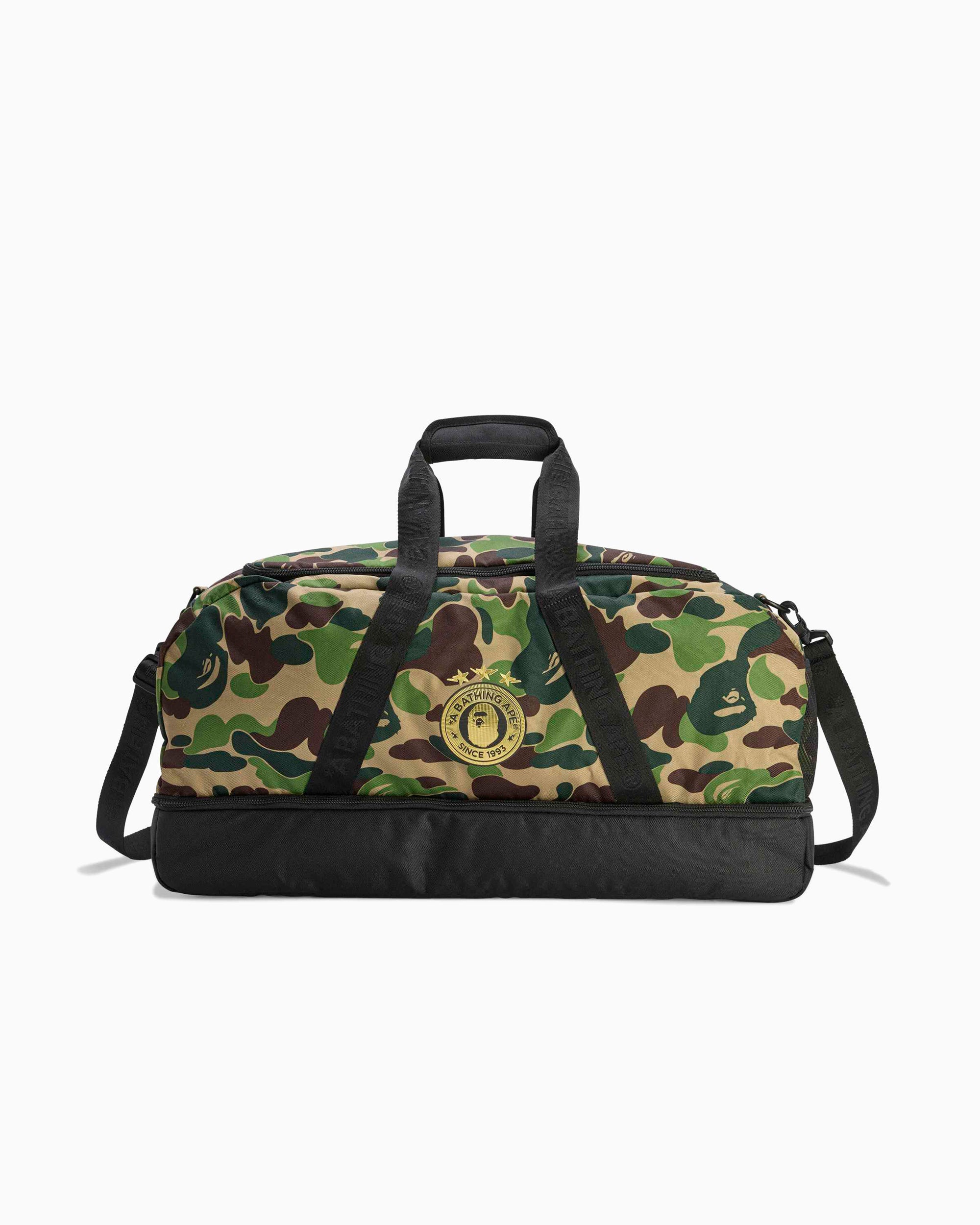 BAPE X ADIDAS DUFFLE BAG 迷彩ダッフルバッグ コラボ adidas Originals x BAPE Unisex Duffle Bag 56,9 L