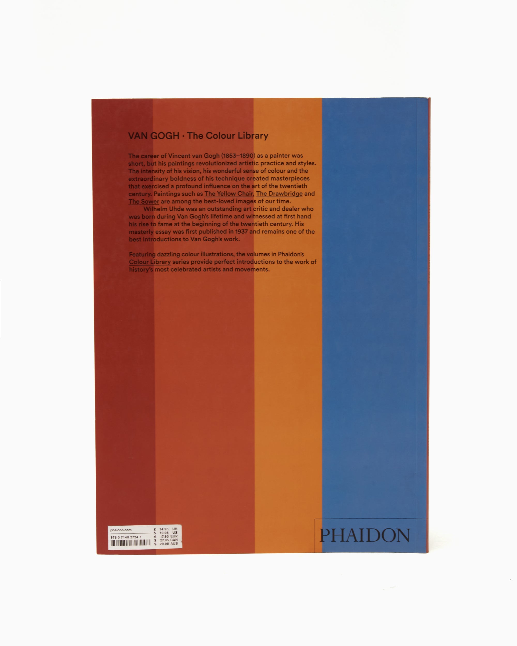 Books Magazines Phaidon Van Gogh: Colour Library By Wilhelm Uhde - 9780714827247