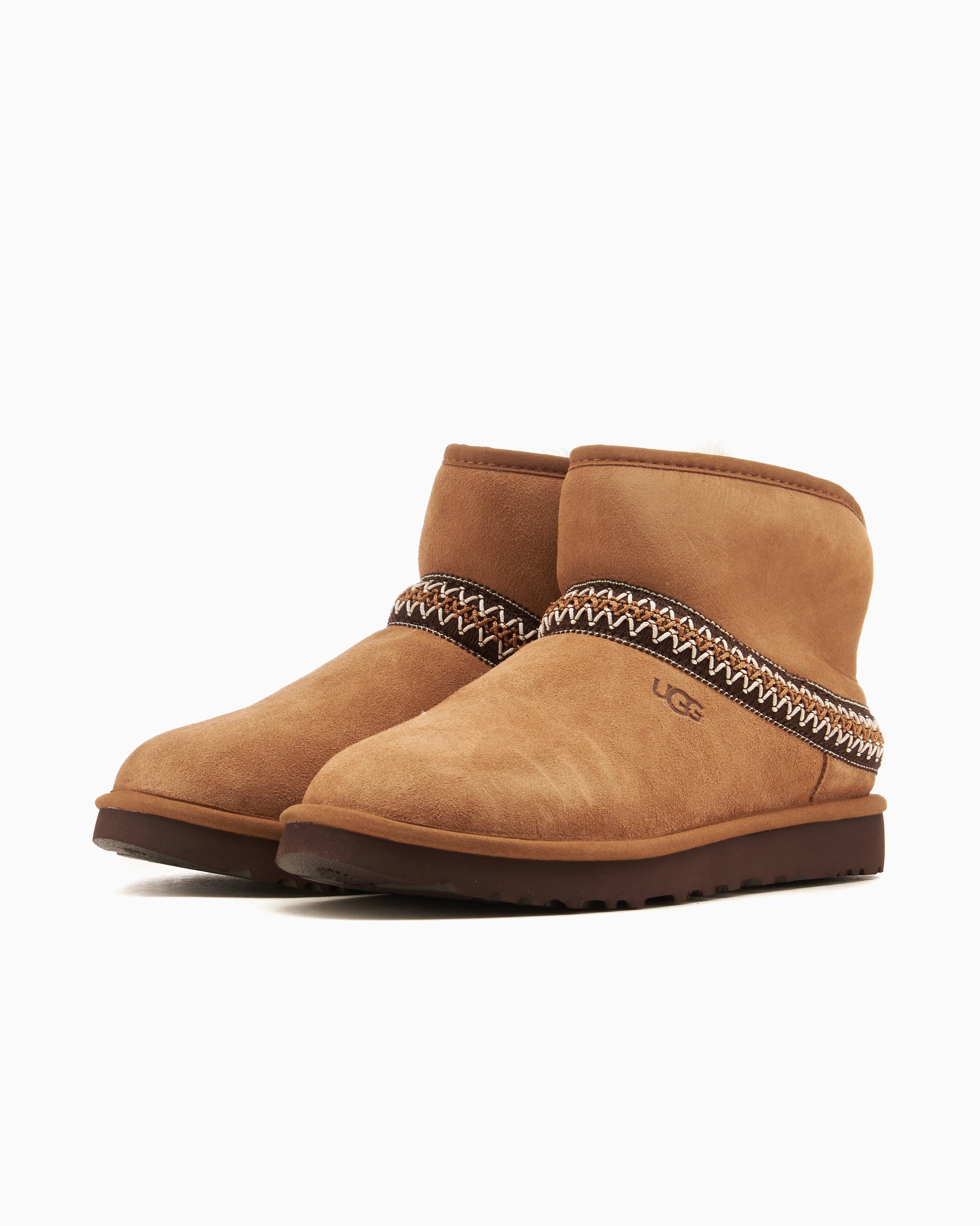 Boots UGG® Classic Mini Crescent Women's Boots - 1158262-CHE