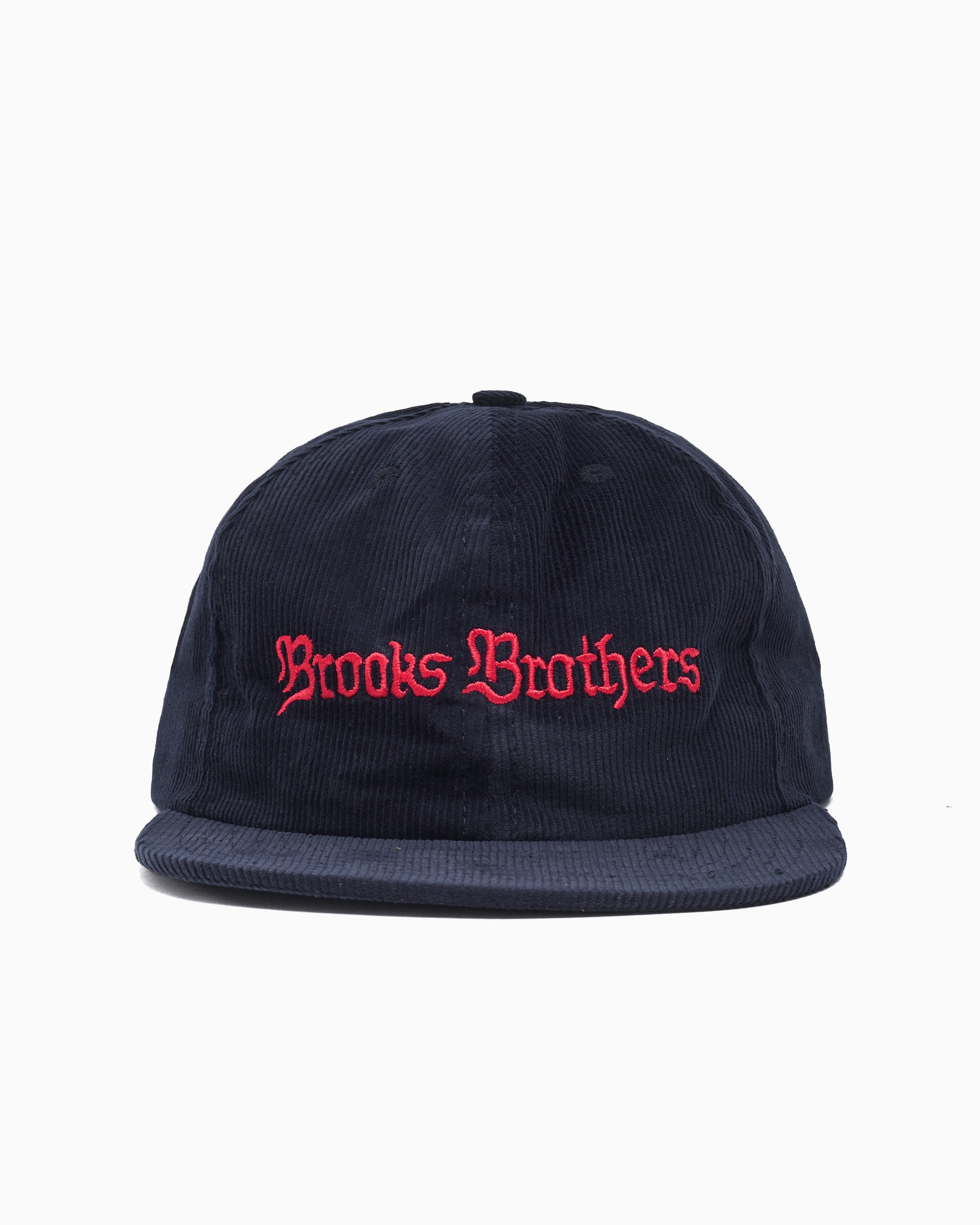 Caps Brain Dead x Brooks Brothers 6 Panel Corduroy Unisex Cap - BDP25H010044-NAVY