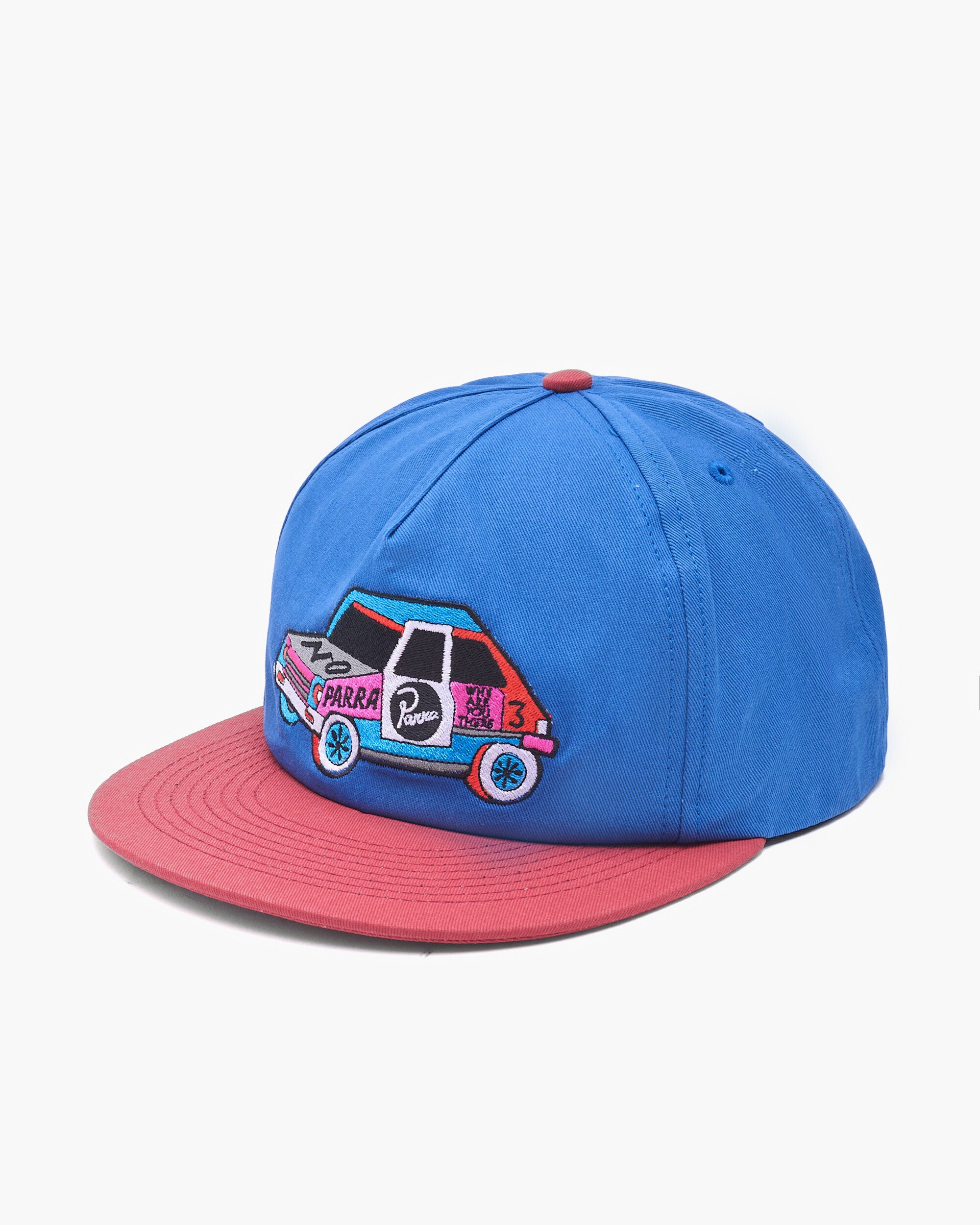 Caps by Parra No Car Unisex Cap - 56290-Blue