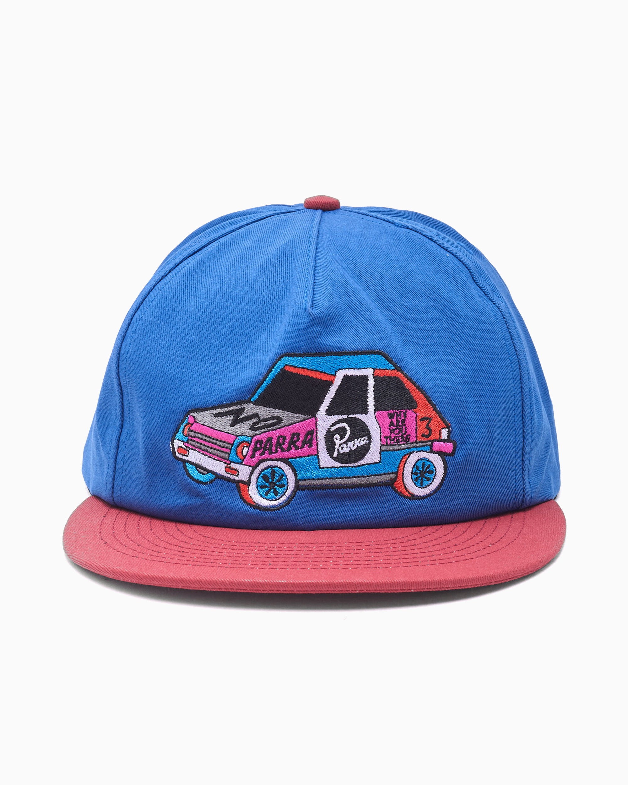 Caps by Parra No Car Unisex Cap - 56290-Blue