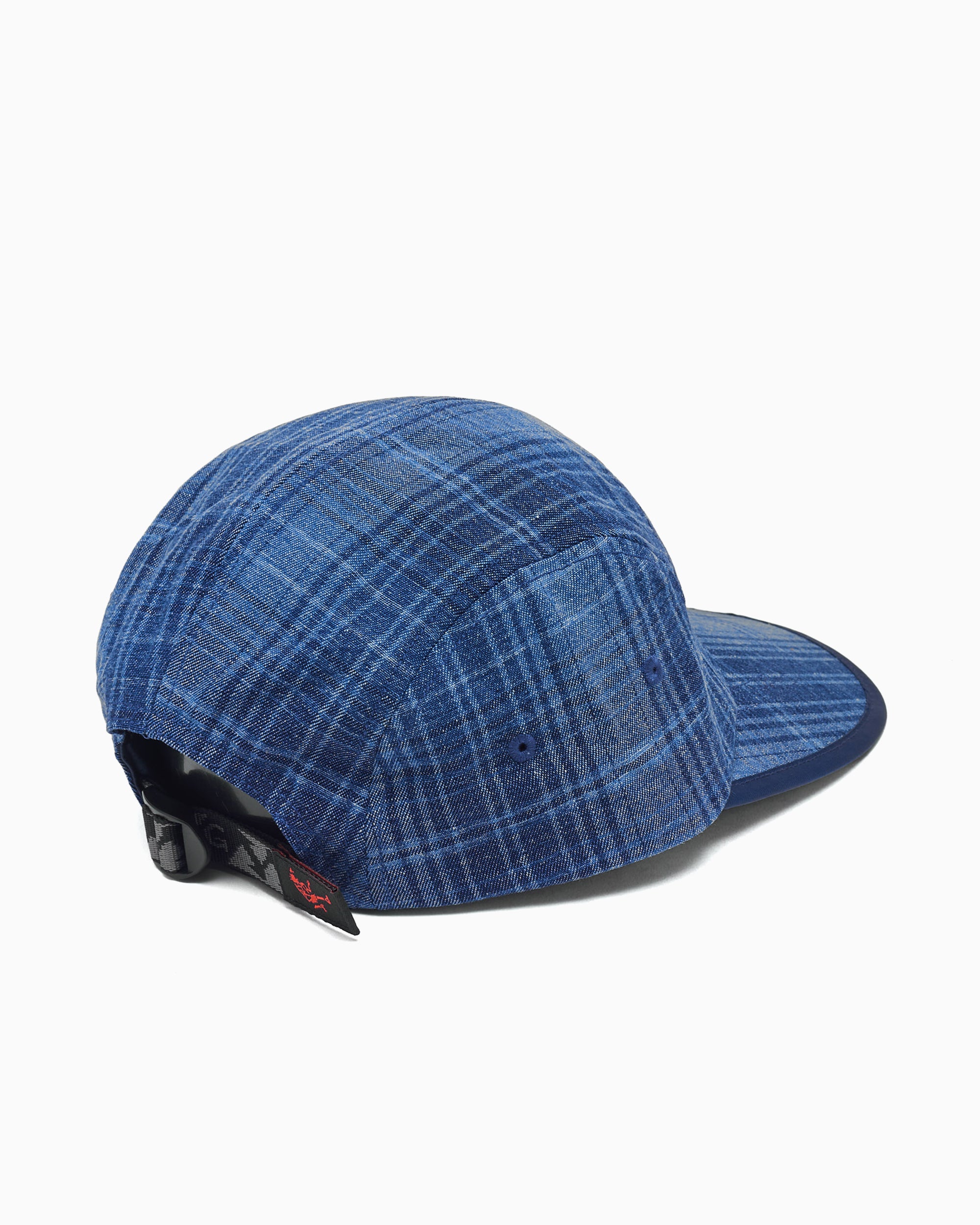 Caps Gramicci O.G. Long Bill Plaid Unisex Cap - G5FA-153-INDIGOCHECKEREDPLAID