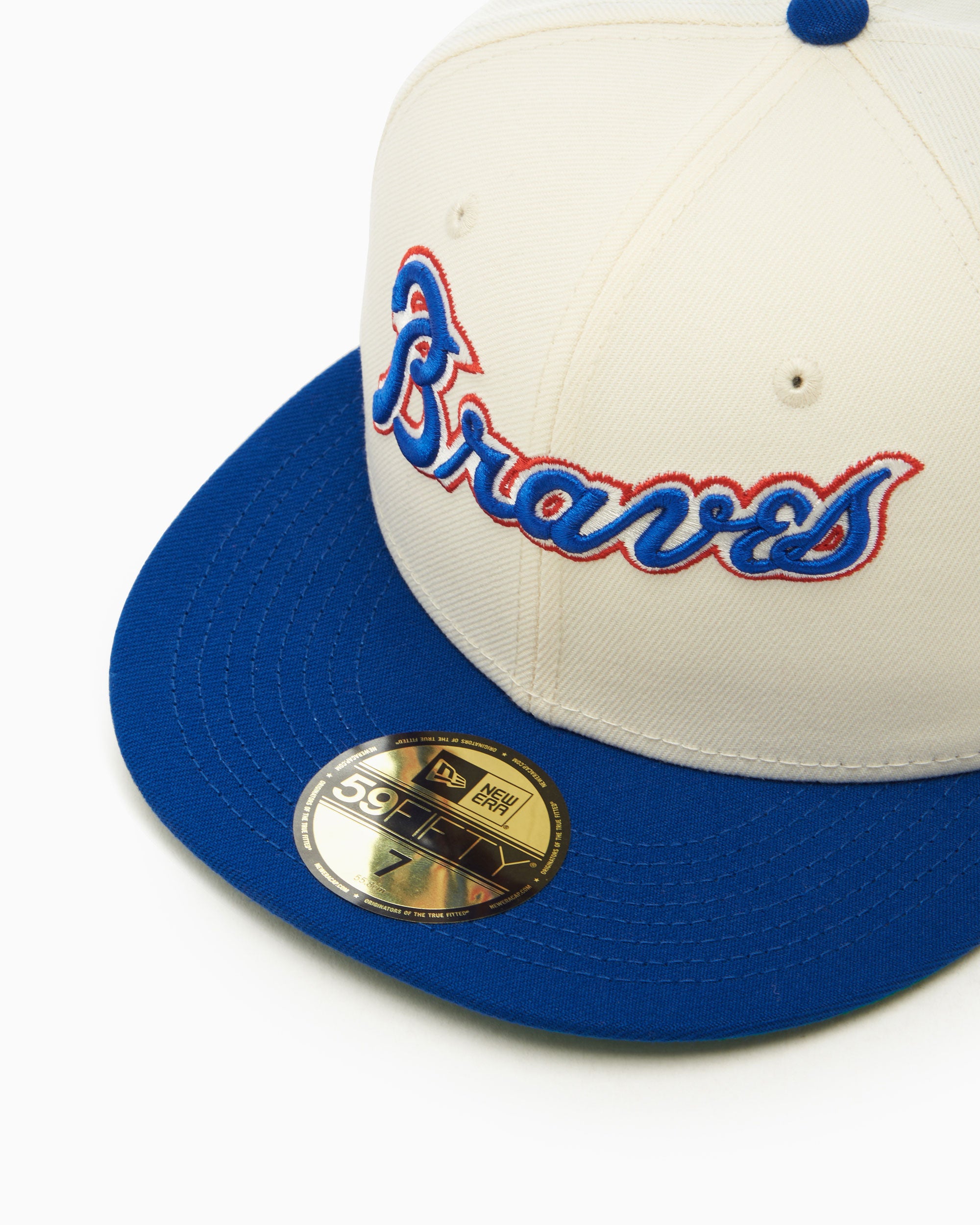 Caps New Era Atlanta Braves Retro Script MLB 59FIFTY Unisex Cap Unisex Cap - 60417773