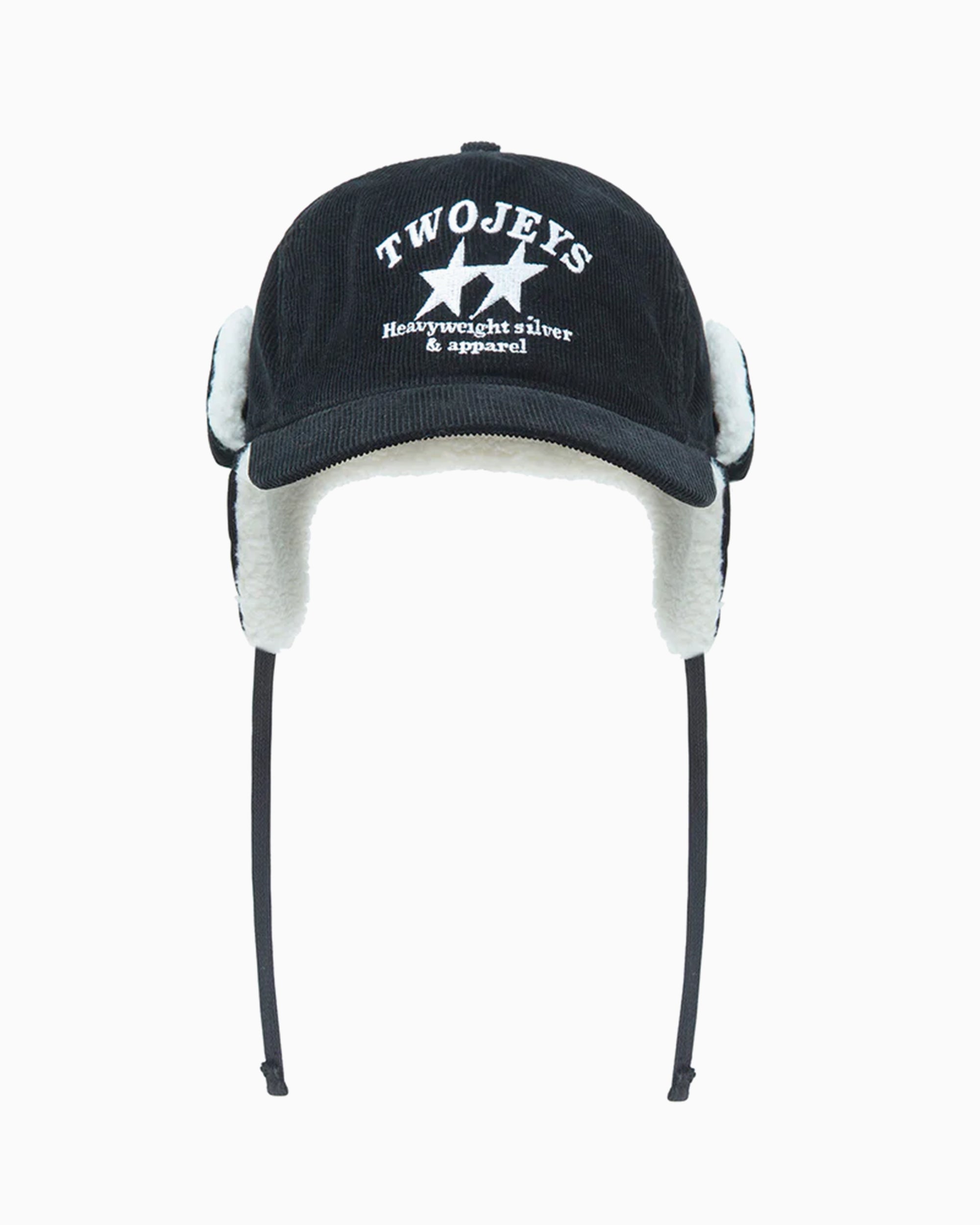 TwoJeys Heavy Silver With Earflaps Unisex Cap