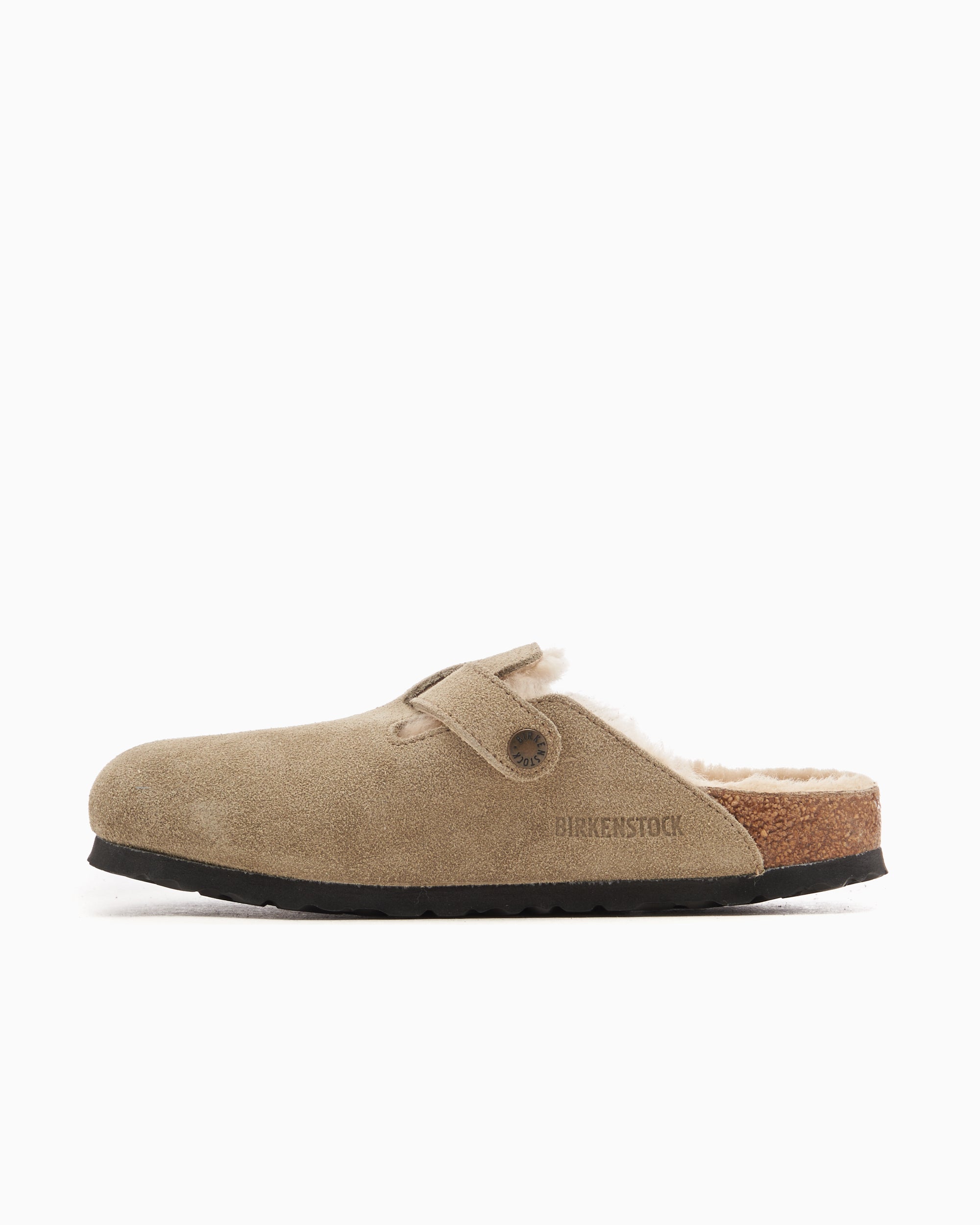 Clogs BIRKENSTOCK Boston Shearling Suede Leather Narrow - 1028299
