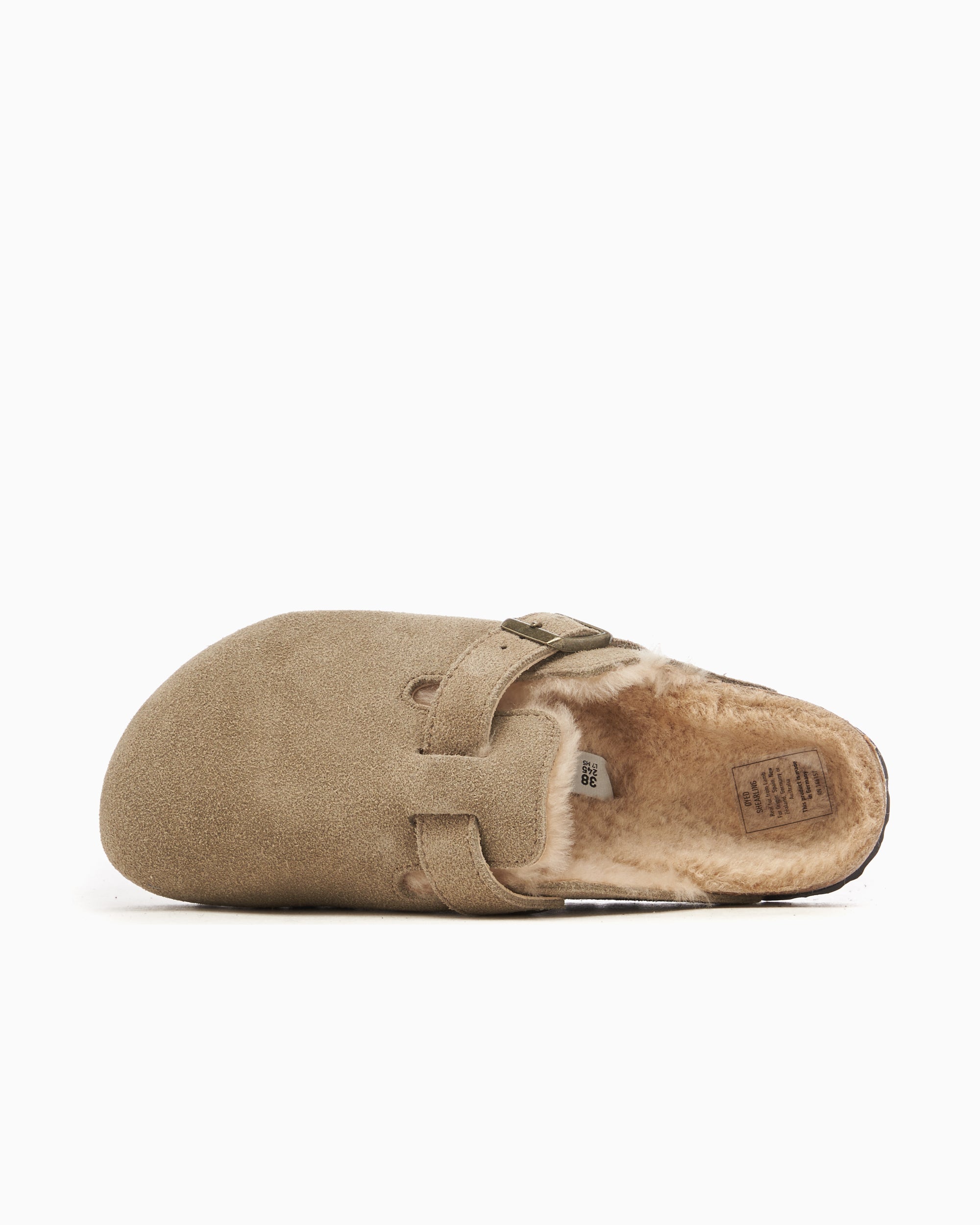 Clogs BIRKENSTOCK Boston Shearling Suede Leather Narrow - 1028299