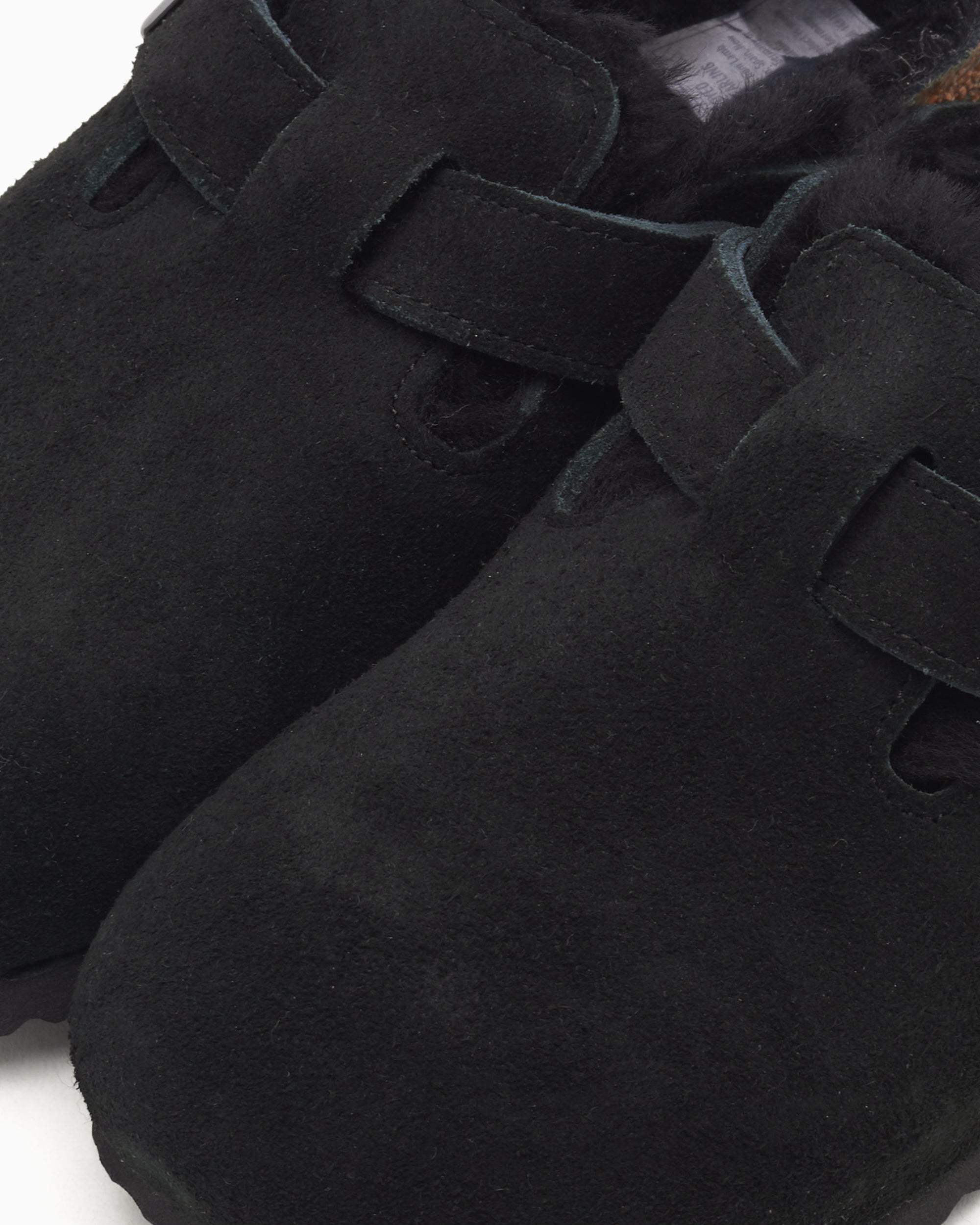 Clogs BIRKENSTOCK Boston Shearling Suede Leather Narrow - 259883