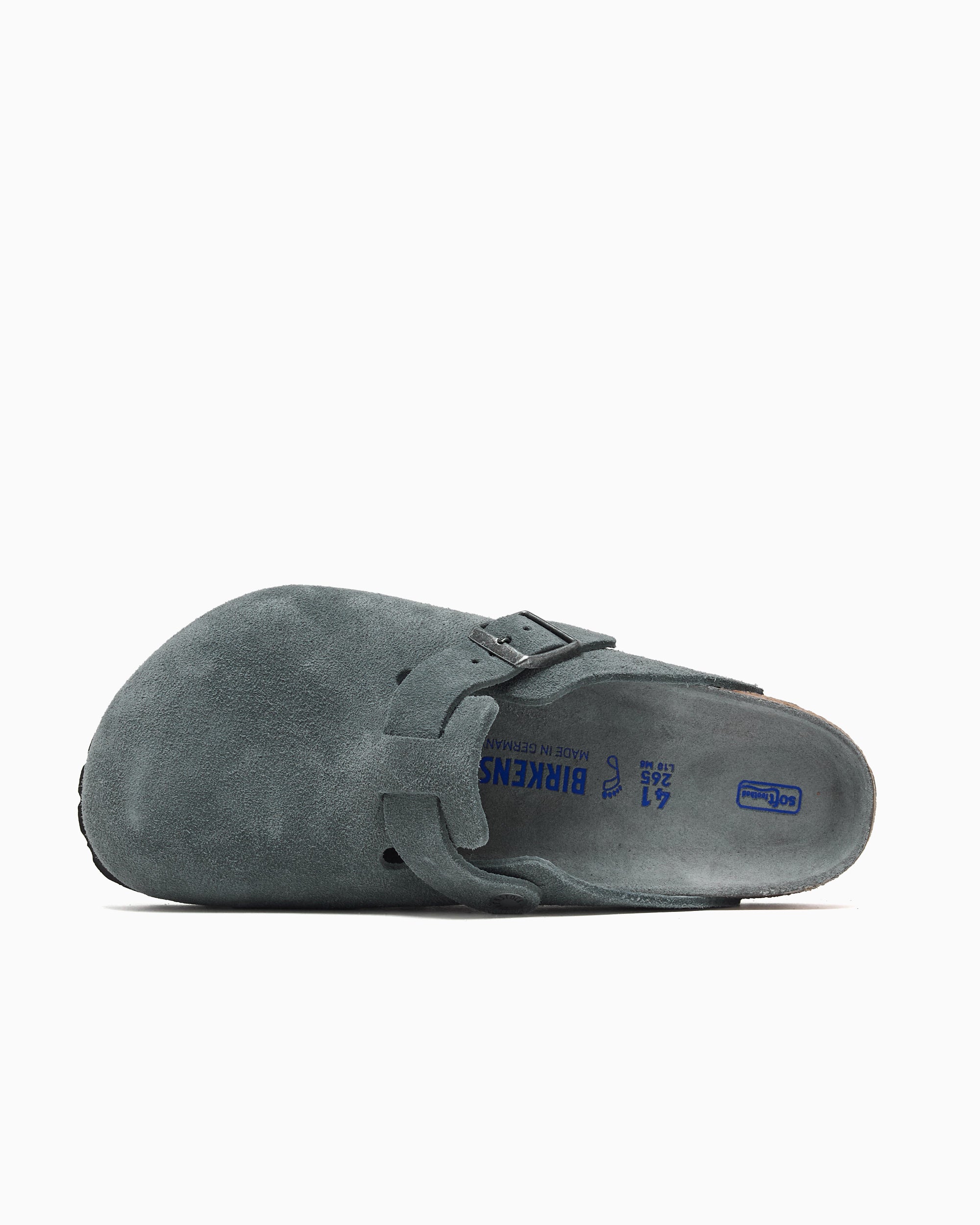 Clogs BIRKENSTOCK Boston Soft Footbed Suede Leather Regular - 1030870