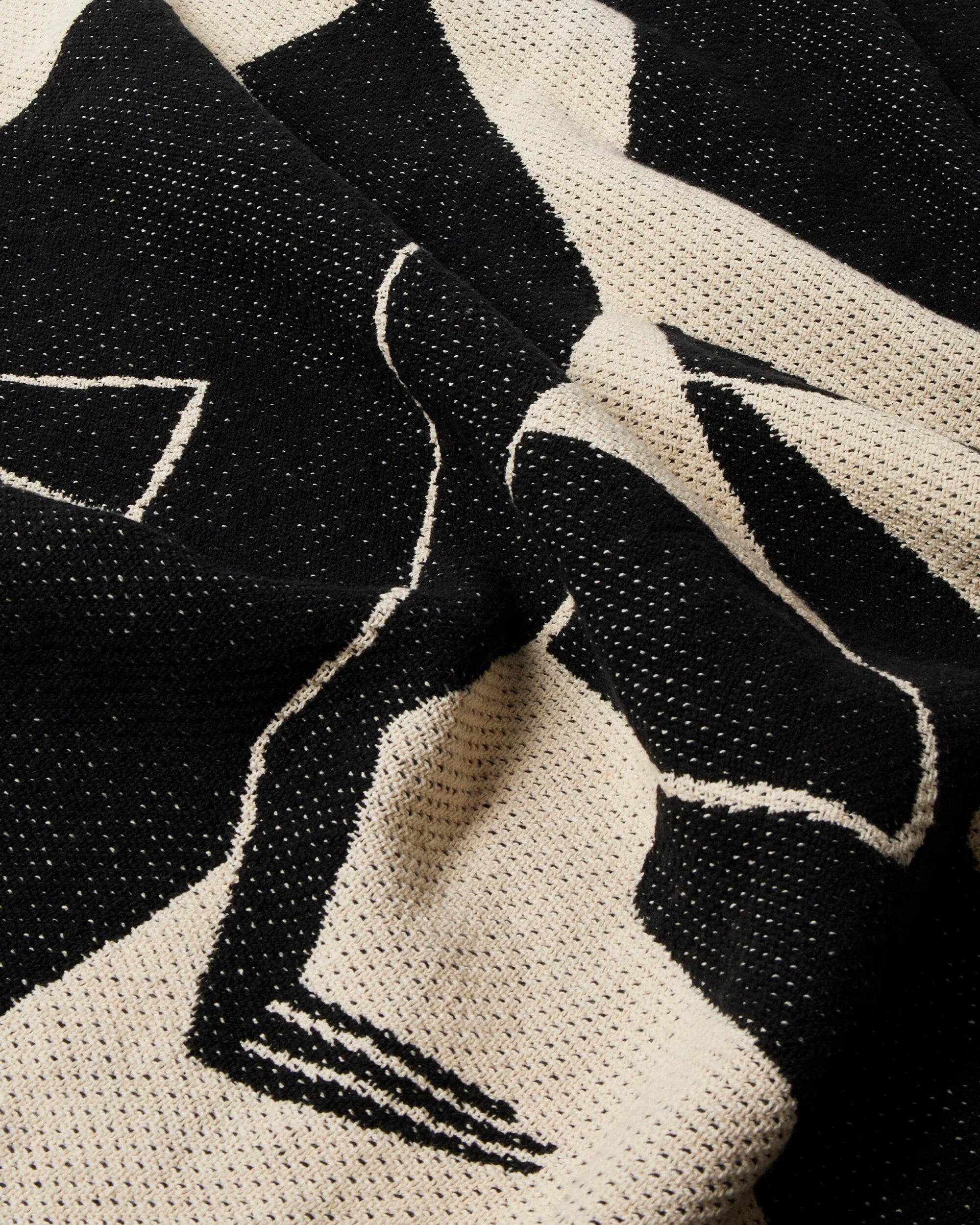 Decoration by Parra Waiting For You Blanket - 56286-Black