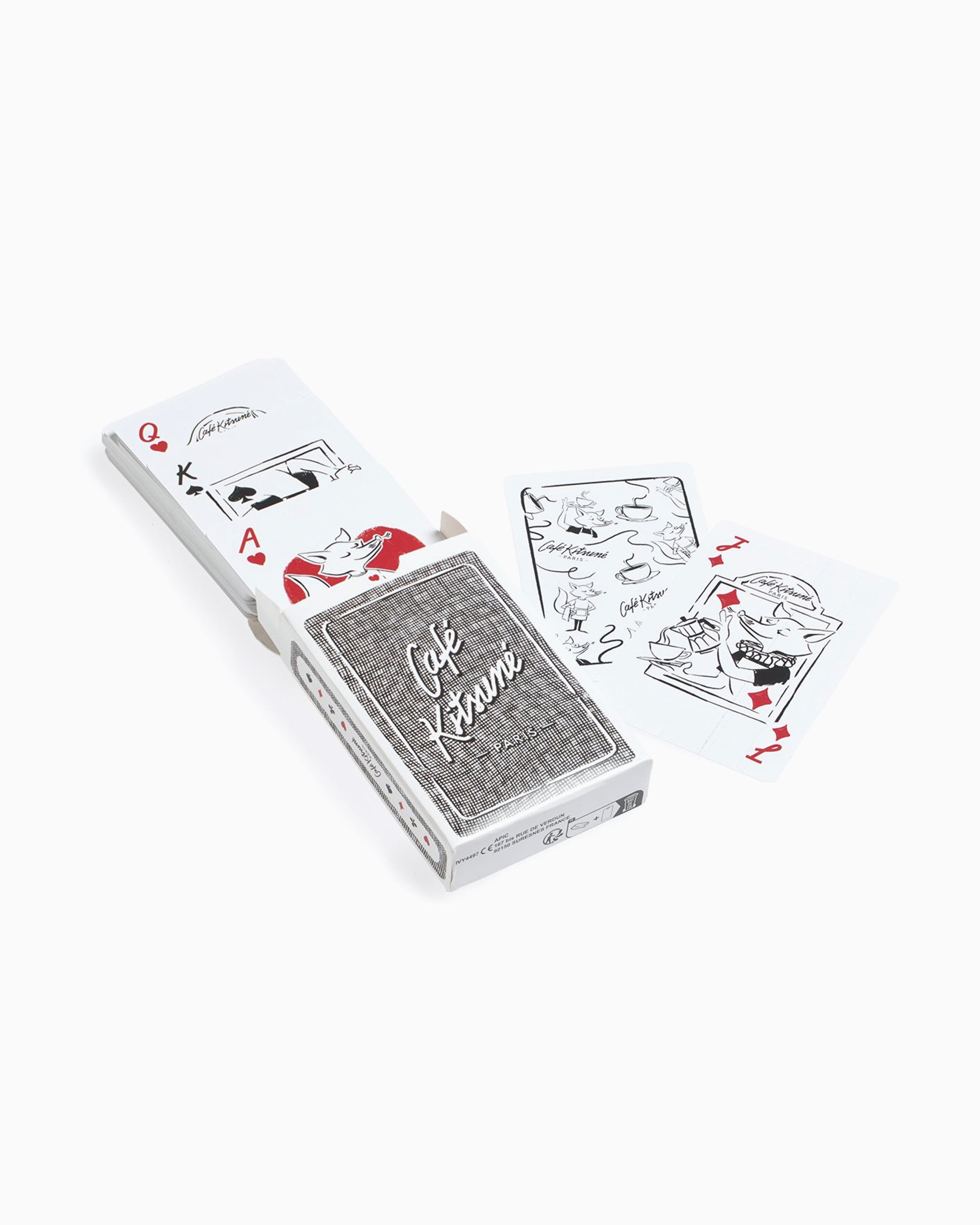 Decoration Café Kitsuné Card Game - CKNU08501O0012-M000