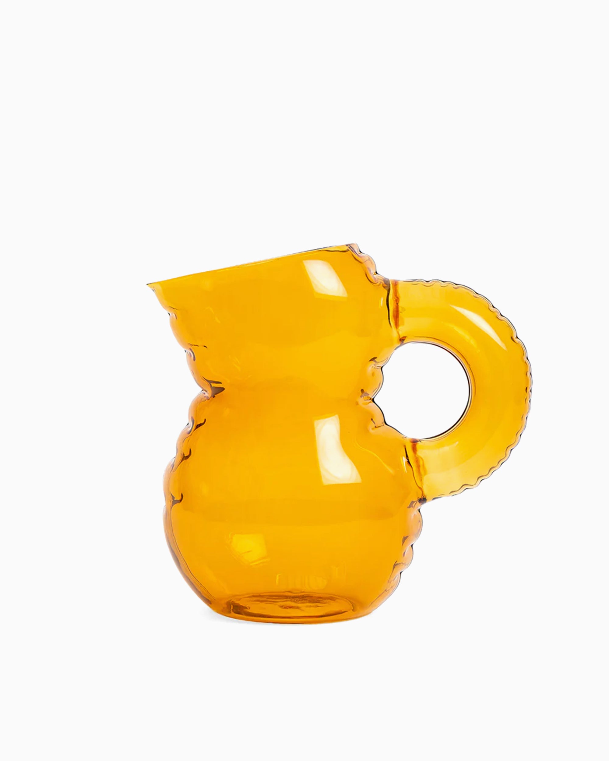 Decoration Home Studyo "Emily" Glass Jug - HSBUJ-AM-GLASS