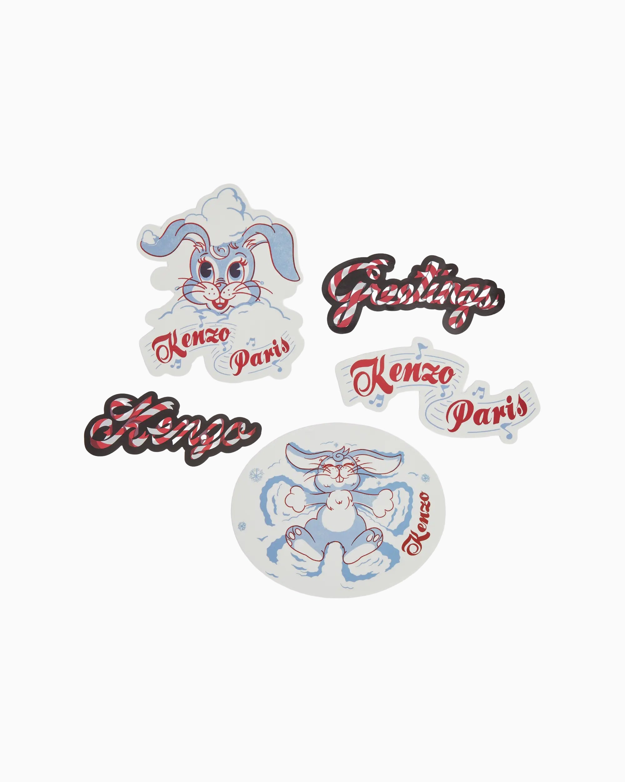 'KENZO WINTER HOLIDAYS' スノーグローブ 最新作 Kenzo Winter Holidays Stickers