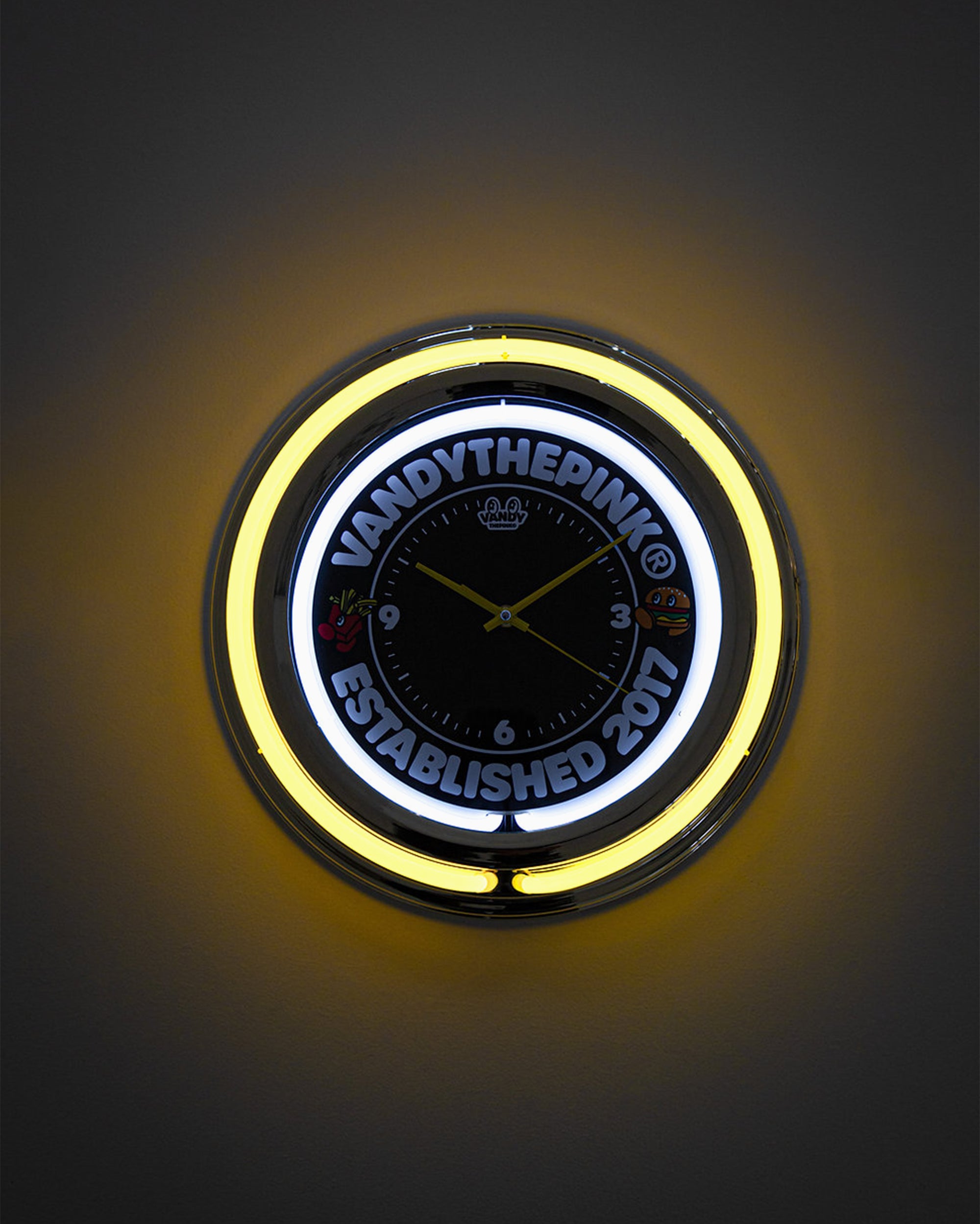 Decoration Vandy The Pink Led Light Clock - VD8015-109