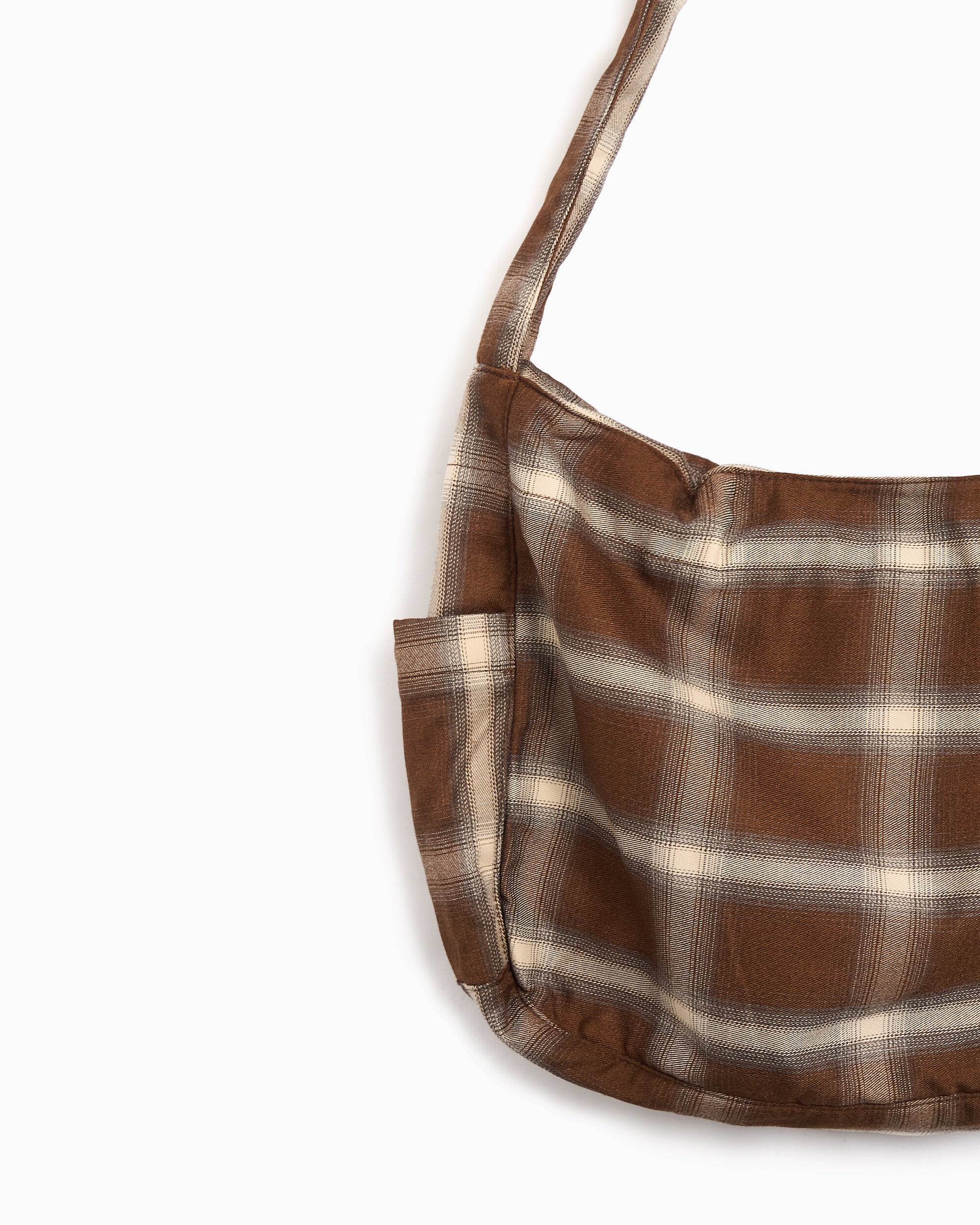 Handbags Arte Antwerp Plaid Unisex Shoulder Bag - AW26-153AC-Plaid
