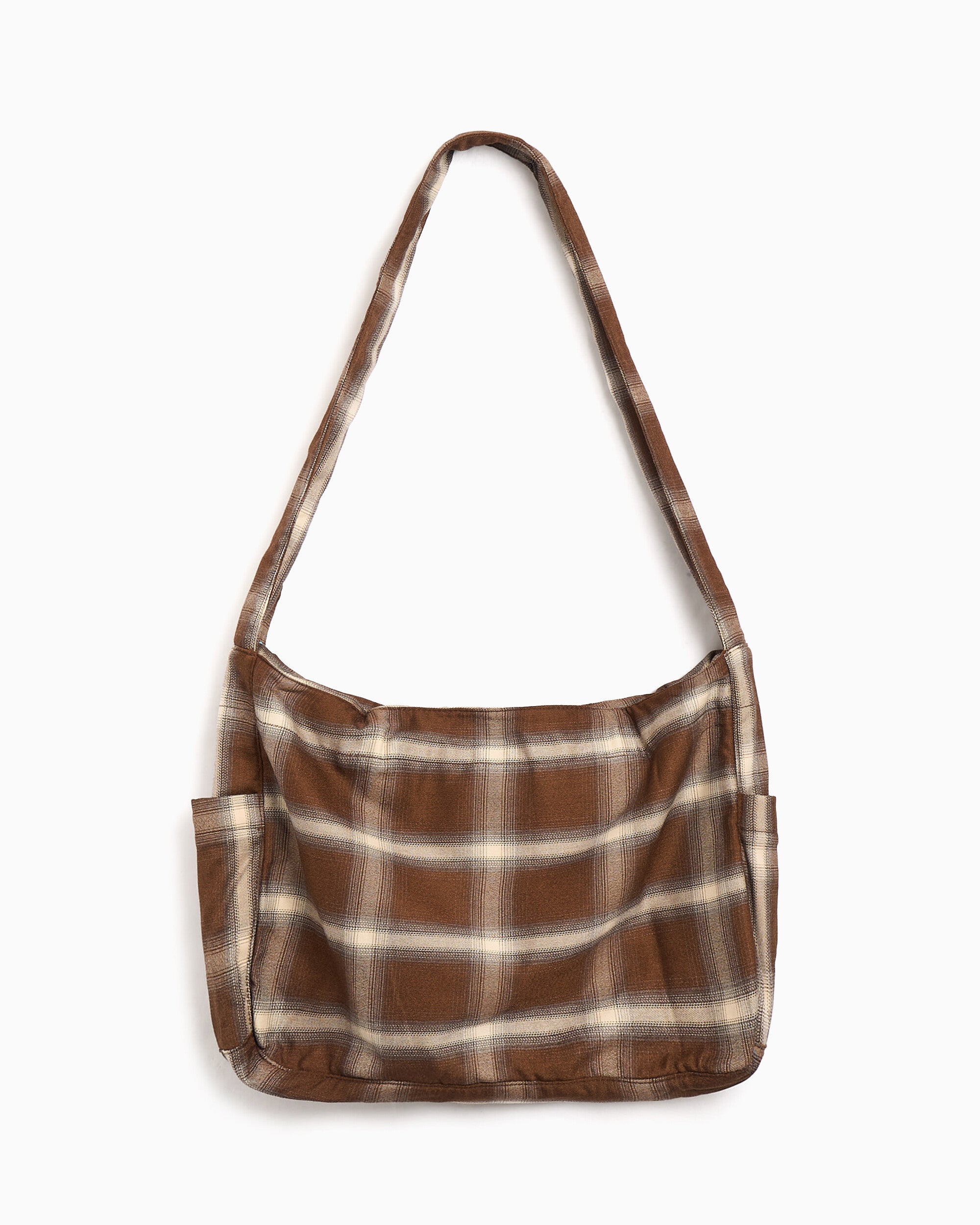 Handbags Arte Antwerp Plaid Unisex Shoulder Bag - AW26-153AC-Plaid