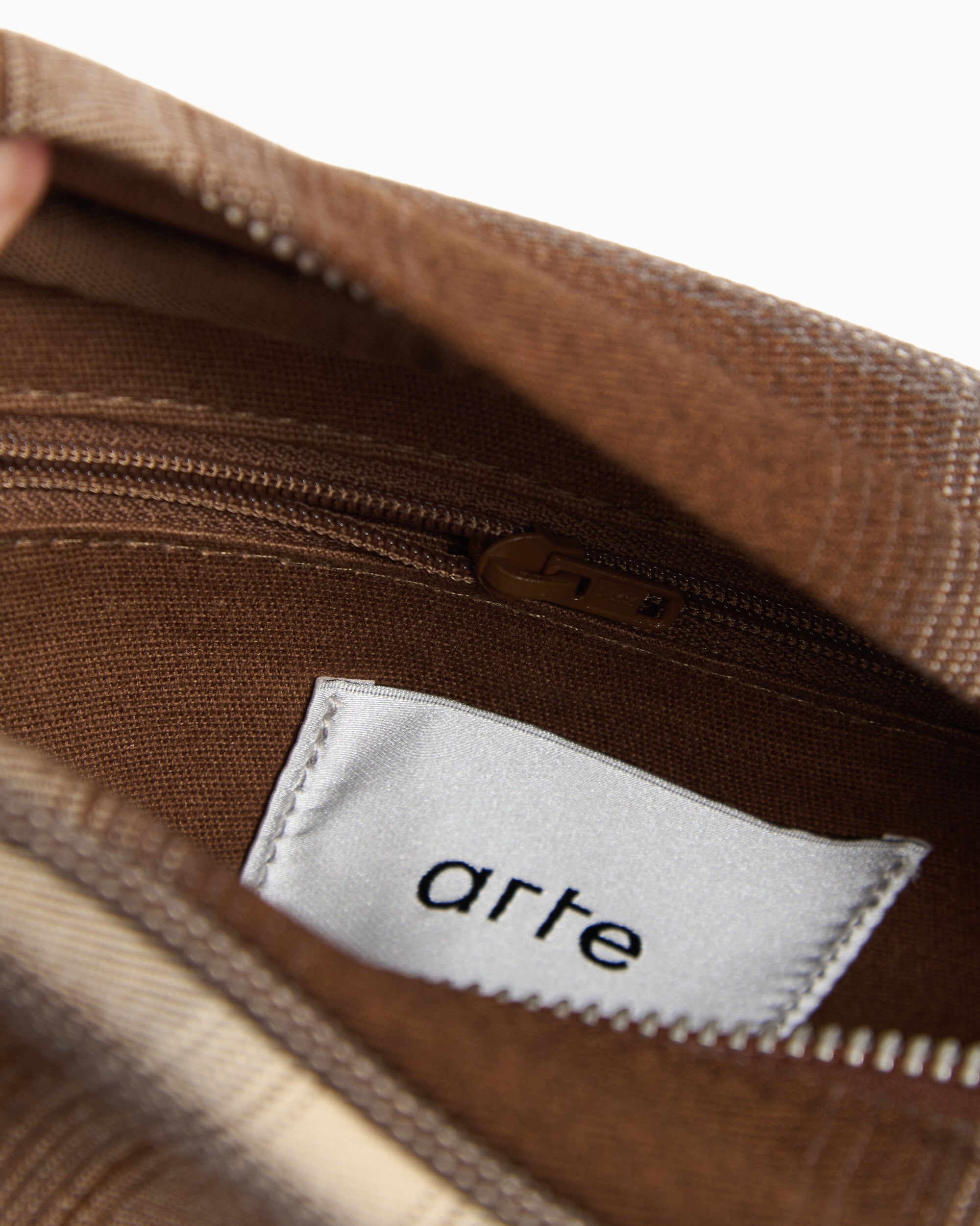 Handbags Arte Antwerp Uniform Unisex Shoulder Bag - AW26-213AC-Plaid