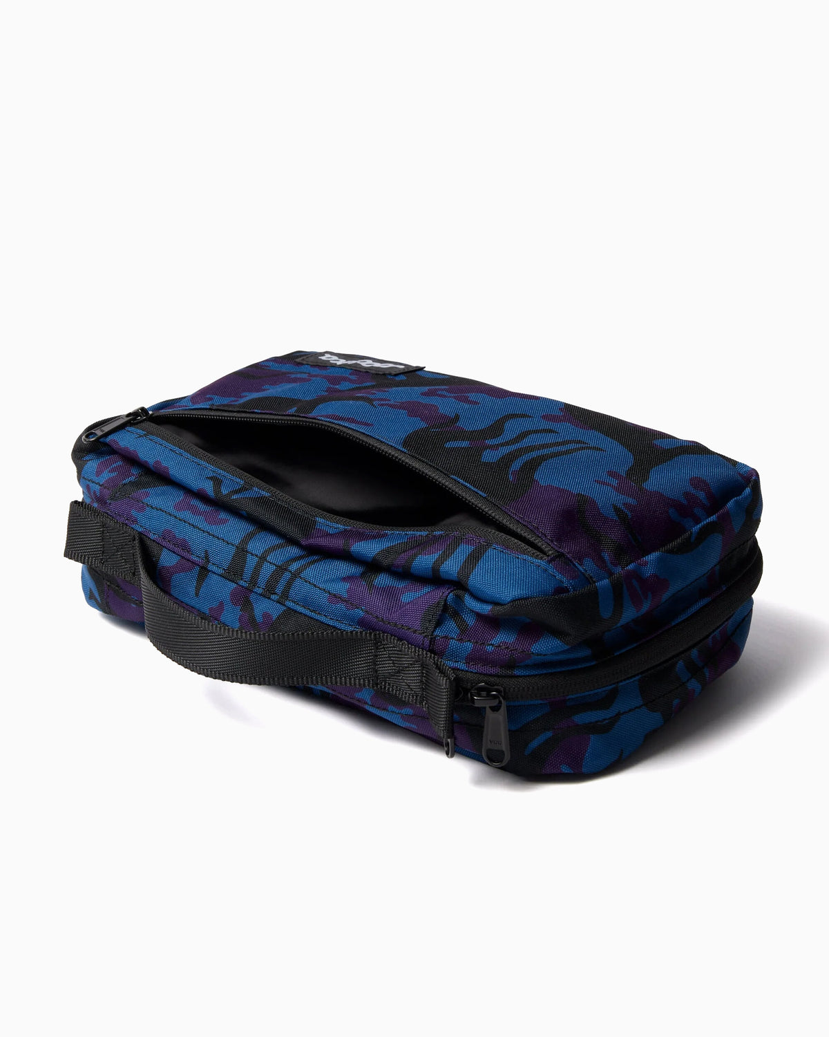 Handbags by Parra Purple Camo Beast Toilet Bag Unisex Bag - 56365-Blue