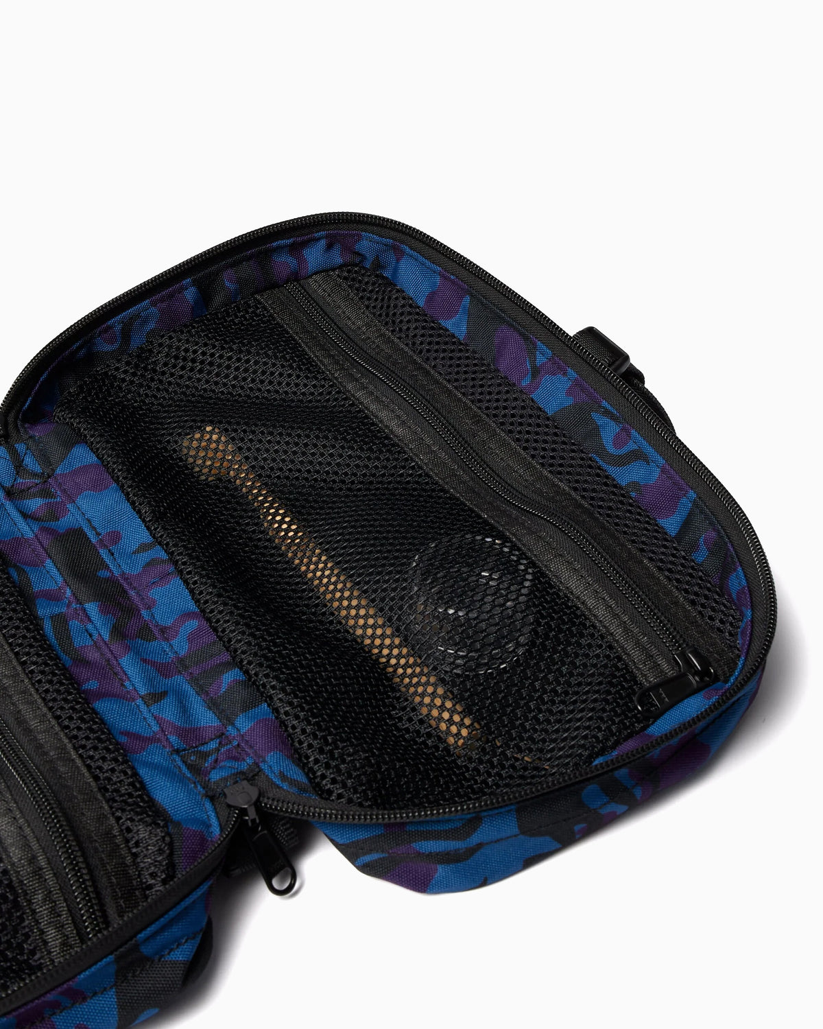 Handbags by Parra Purple Camo Beast Toilet Bag Unisex Bag - 56365-Blue