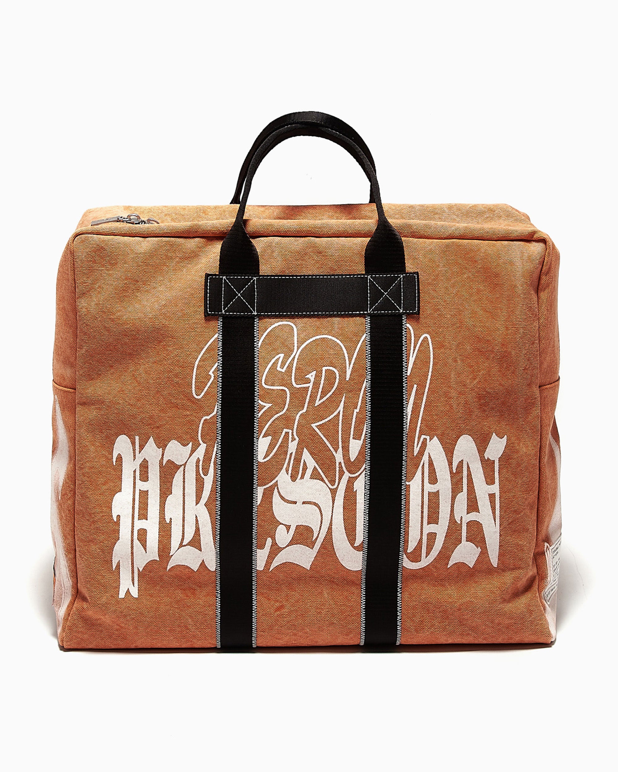 jam Heron Preston バッグ Heron Preston Flaming Skull Duffle Bag Unisex Bag