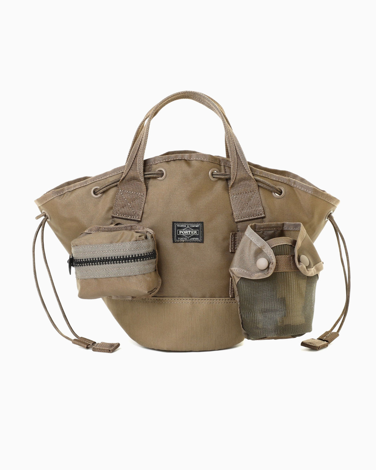 Porter-Yoshida & Co. All Scarf Detachable Pockets Unisex Handbag