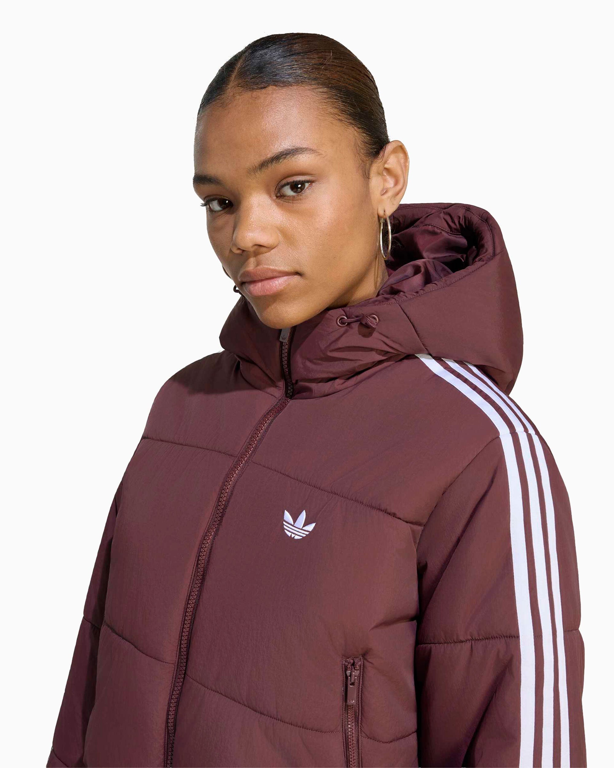 Jackets Coats adidas Originals Adicolor Firebird Logo Crop Women's Anorak - KR9547