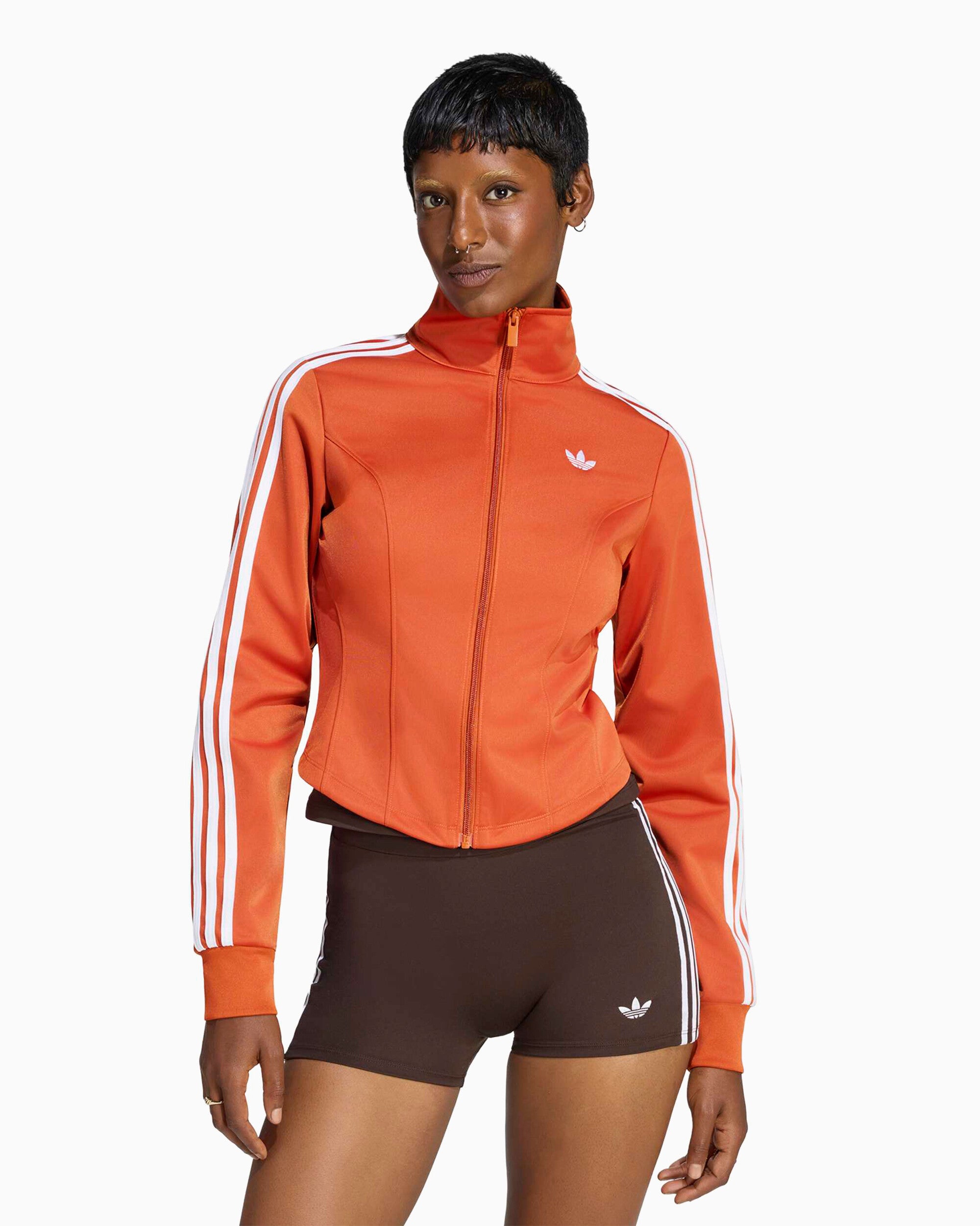 COREFIT BODY D オレンジ adidas Originals Firebird Corset Slim Women's Track Jacket