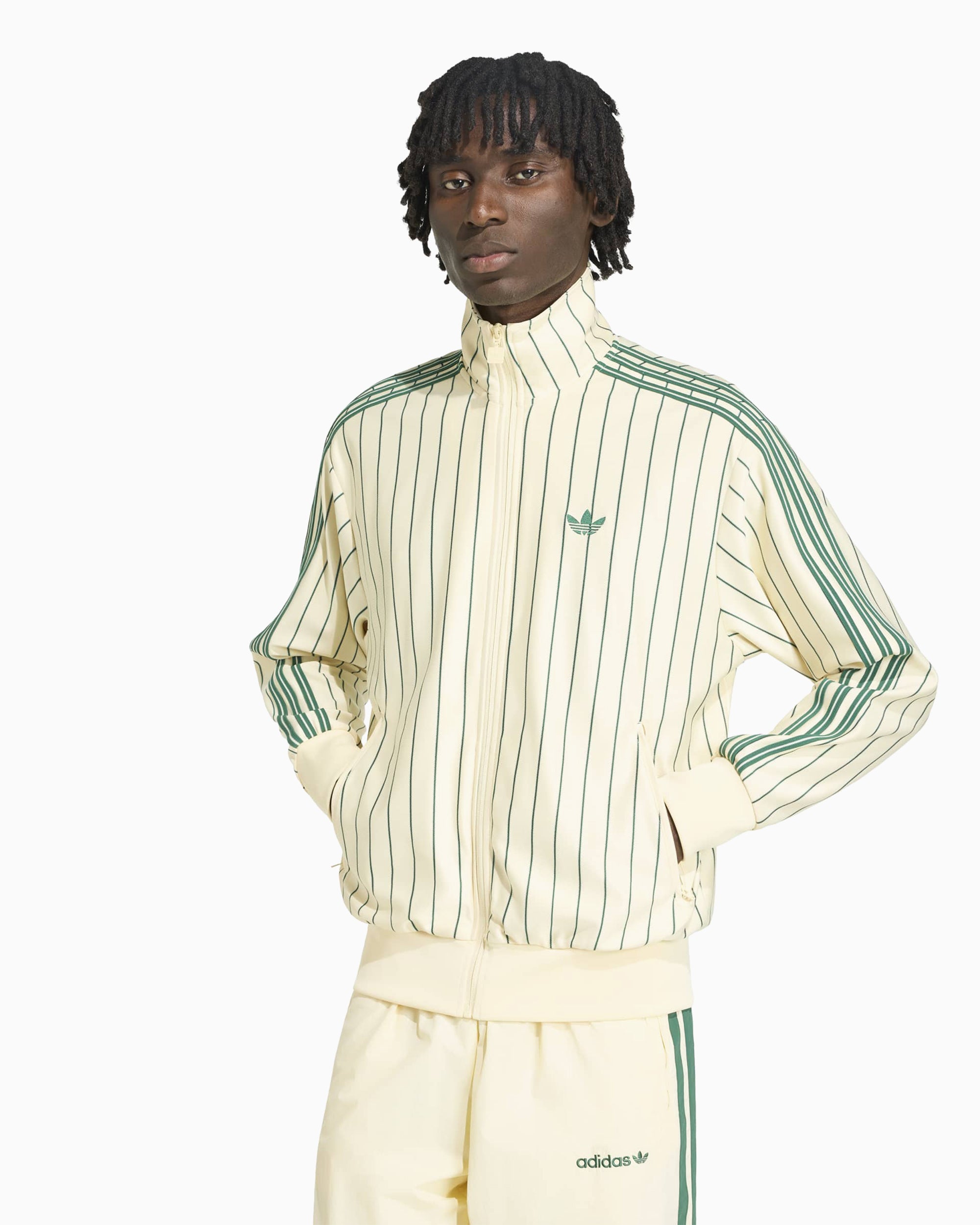 adidas Originals Firebird Pinstripes Striped Relaxed Men's Track Jacke