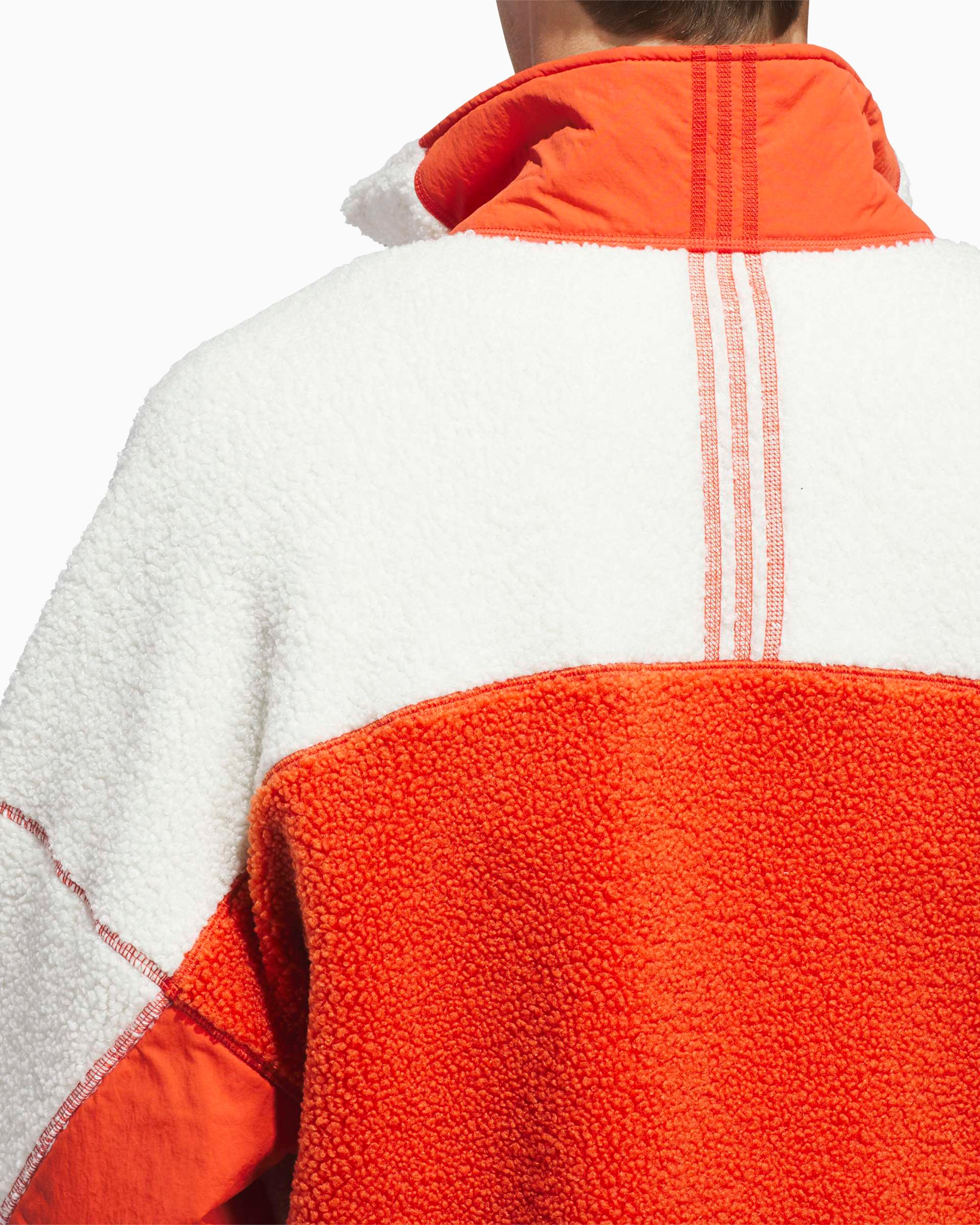 Jackets Coats adidas Originals Los Angeles Adams Blvd Oversize Unisex Fleece Jacket - JX6150