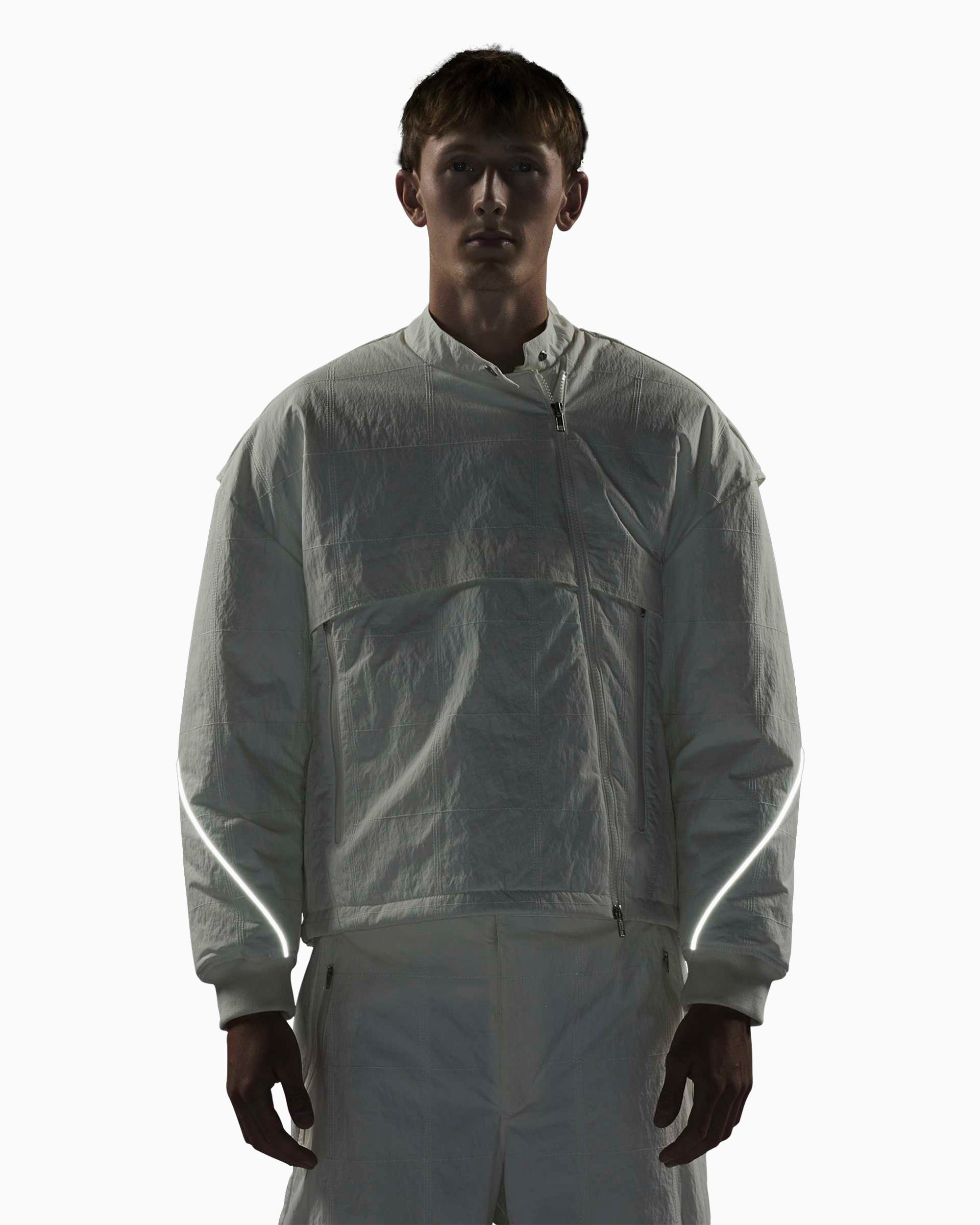 Jackets Coats adidas Originals Los Angeles Motor Ave Racer Relaxed Unisex Light Jacket - KB7391