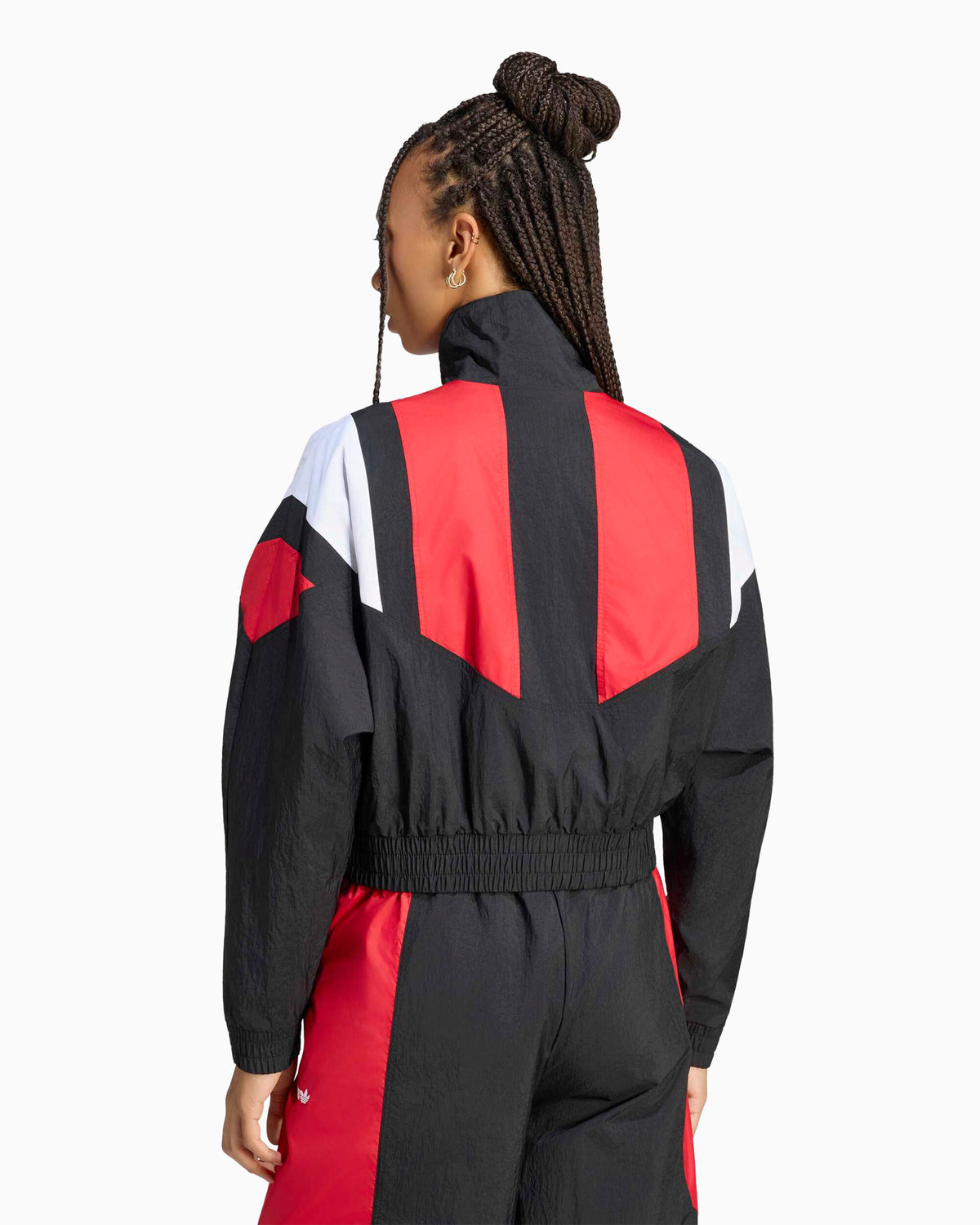 Jackets Coats adidas Originals Manchester United FC EQT Crop Women's Track Jacket - KH4834