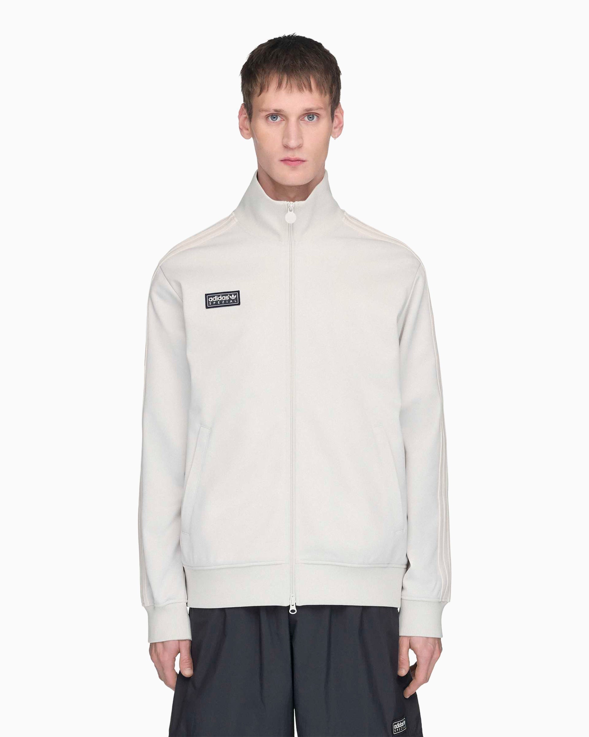 Jackets Coats adidas Originals SPZL Backhill Logo Men's Track Jacket - KR2733