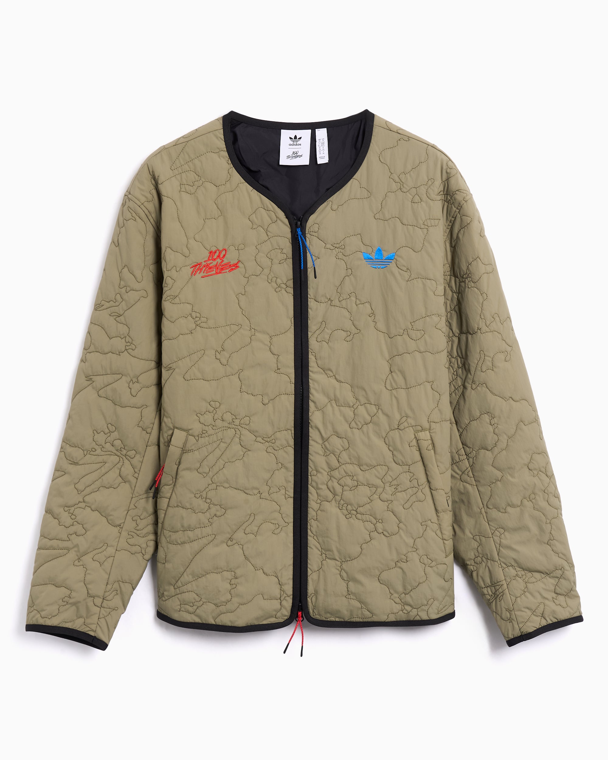 Veste Matelassée adidas Originals x 100 Thieves pour homme