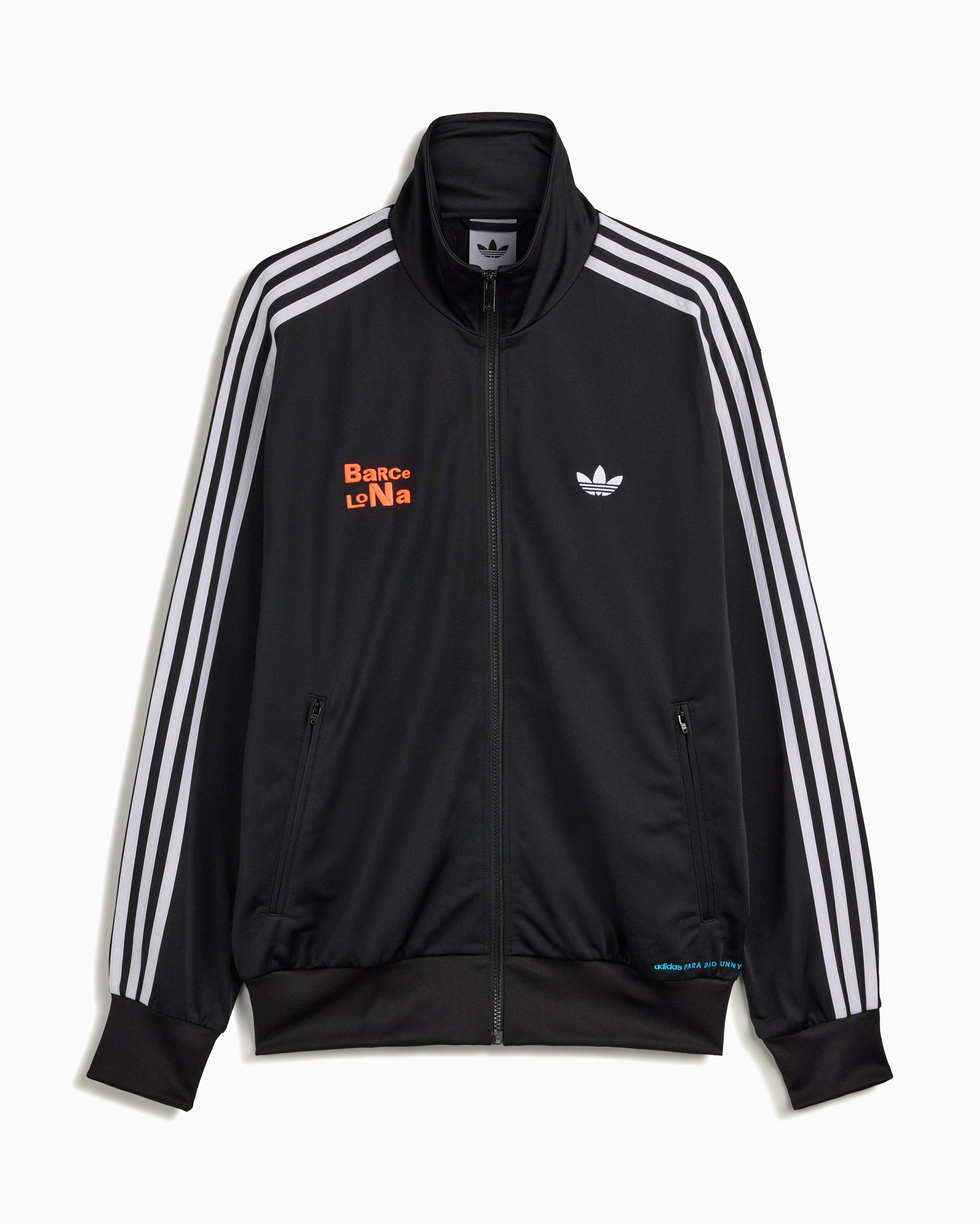 Jackets Coats adidas Originals x Bad Bunny DTmF Tour Merch "Barcelona" Firebird Track Jacket - LG9053