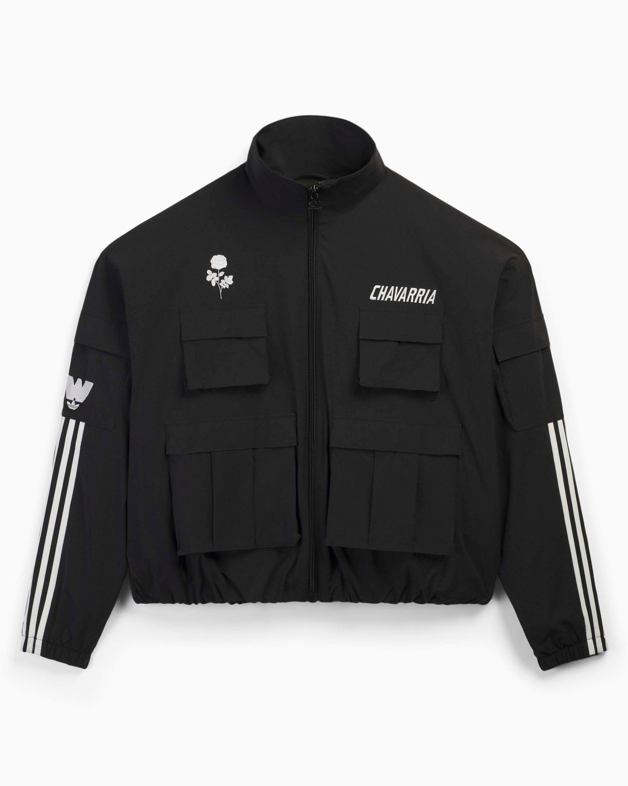 Jackets Coats adidas Originals x Willy Chavarria Cargo Logo Relaxed Men's Track Jacket - KW1732