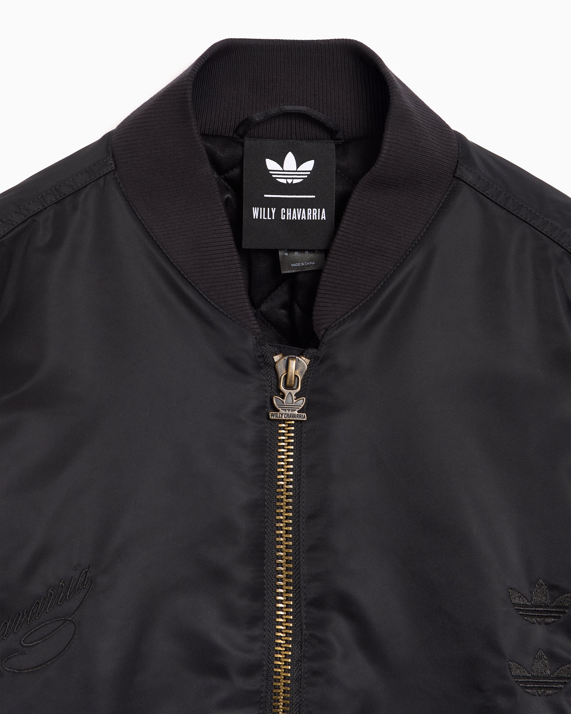 Jackets Coats adidas Originals x Willy Chavarria Satin Relaxed Men's Bomber - KD9361