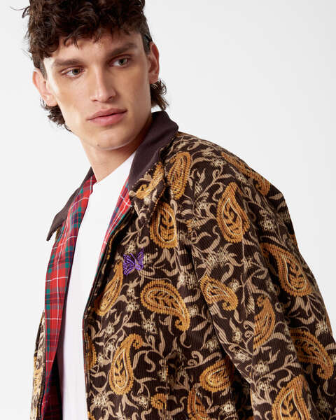 Jackets Coats Baracuta x Needles G9 Printed Corduroy Men's Jacket - BRCPS0839-UT2525-7269