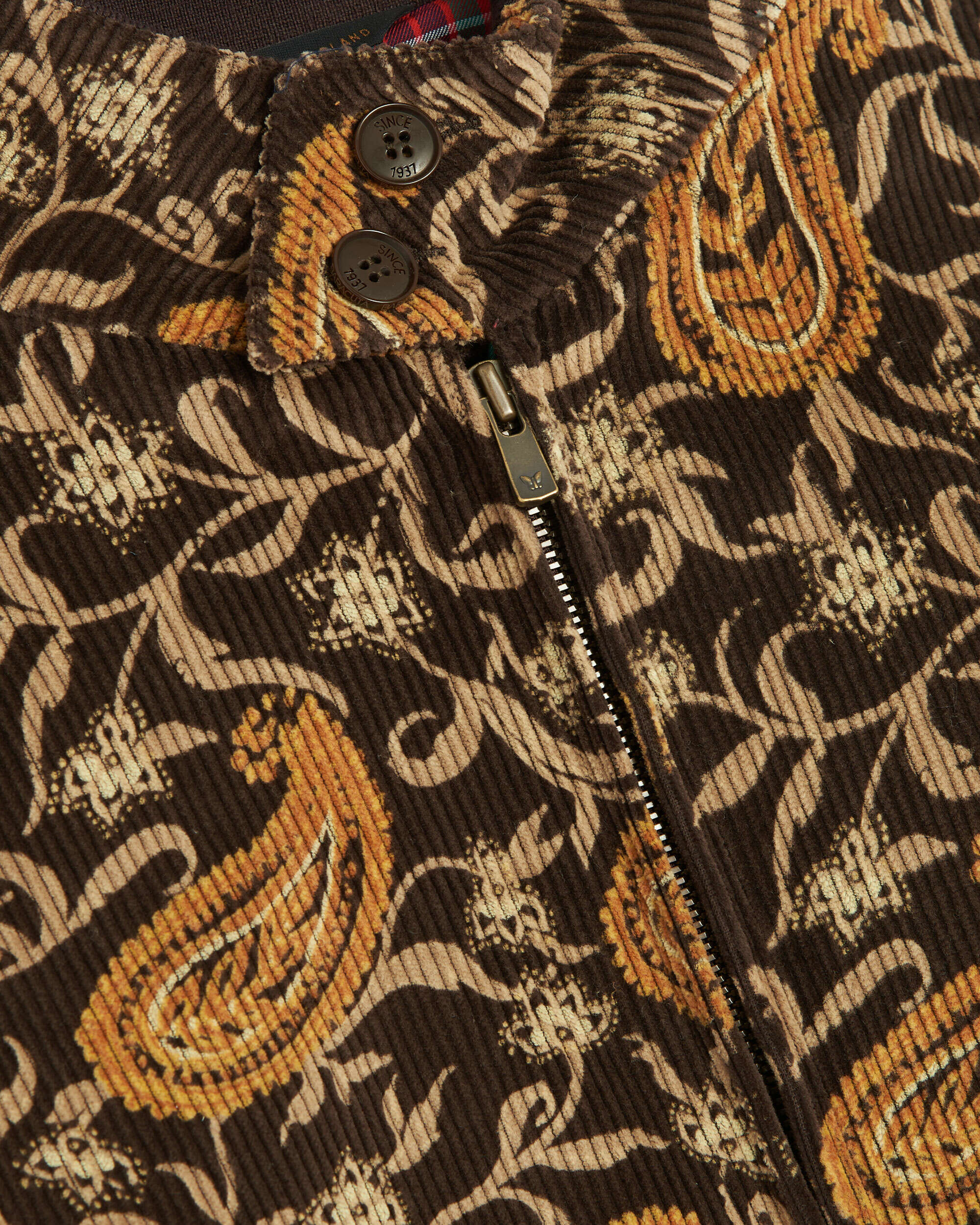Jackets Coats Baracuta x Needles G9 Printed Corduroy Men's Jacket - BRCPS0839-UT2525-7269