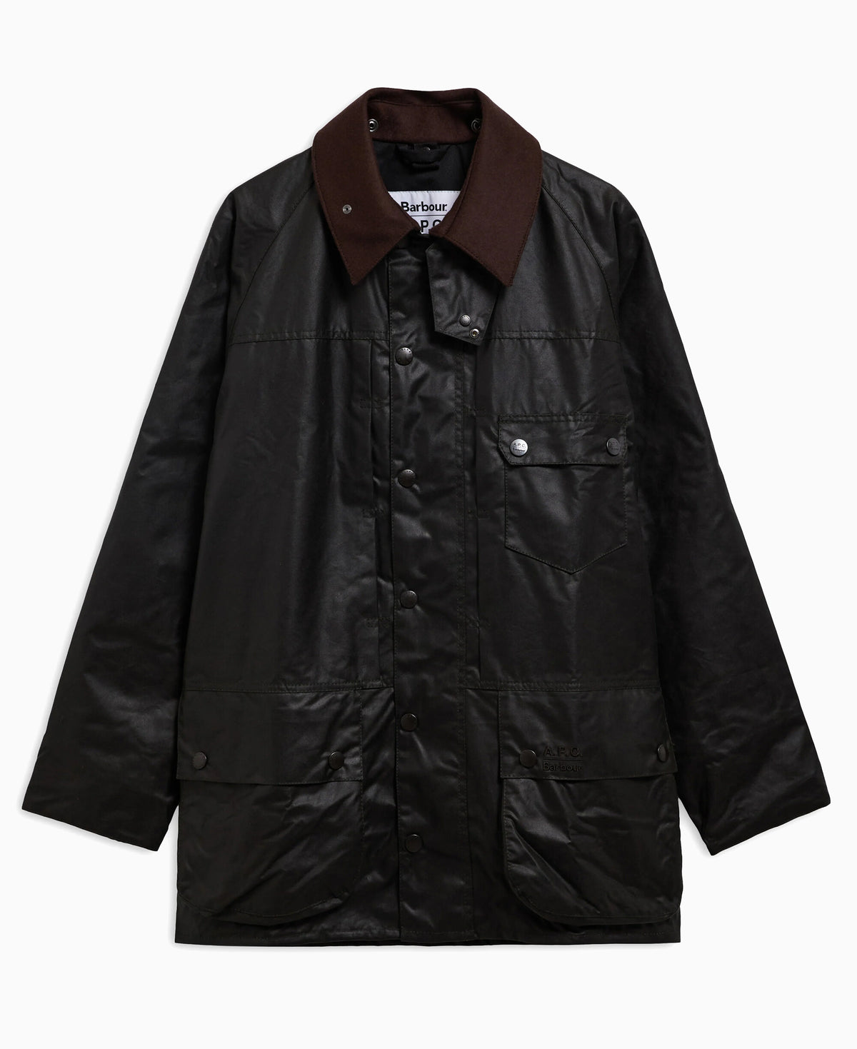 Jackets Coats Barbour x A.P.C Beaufort Relaxed Men's Rain Jacket - MWX2618SG91