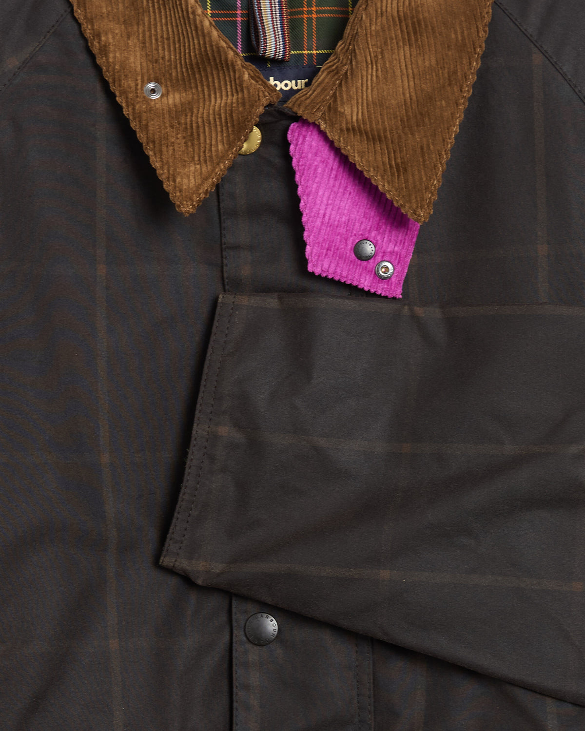 Jackets Coats Barbour x Paul Smith Transport Windowpane Men's Rain Jacket - MWX2611BR71