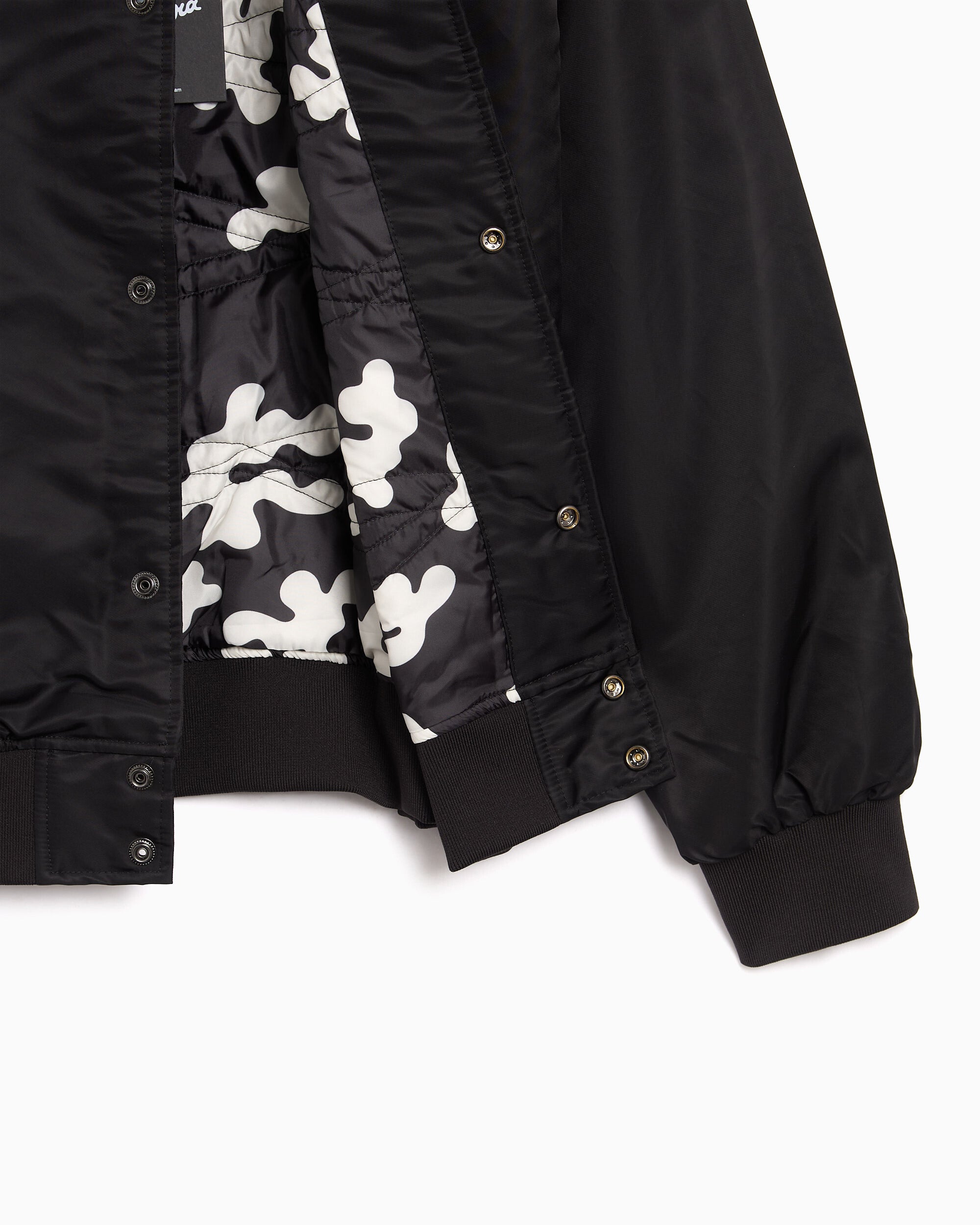 Jackets Coats by Parra Club Not 1976 Embroidered Men's Bomber - 56265-Black