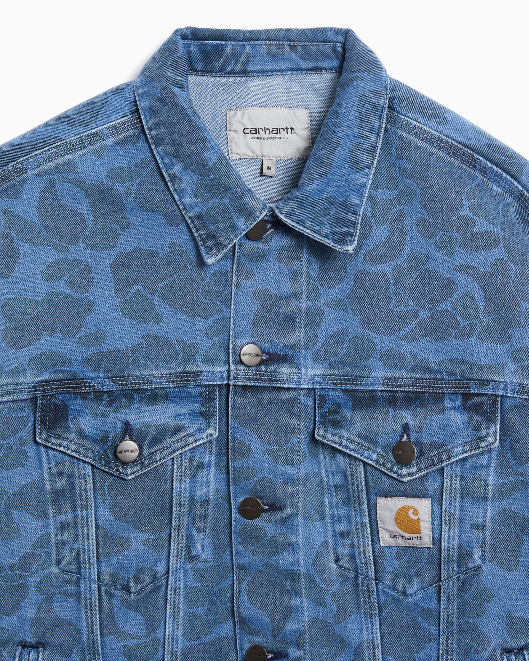 Jackets Coats Carhartt WIP Duck Helston Unisex Denim Jacket - I033766-2I235