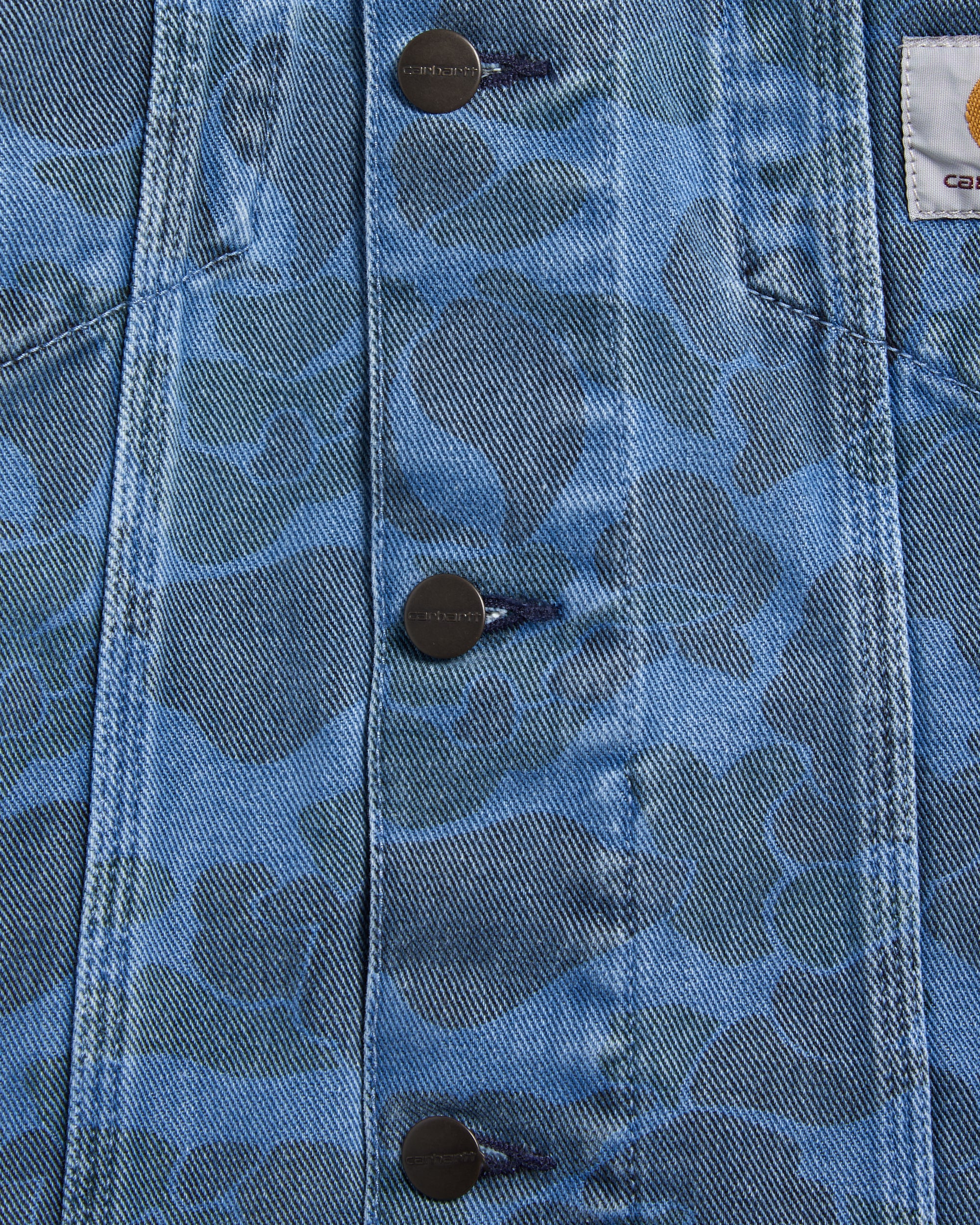 Jackets Coats Carhartt WIP Duck Helston Unisex Denim Jacket - I033766-2I235