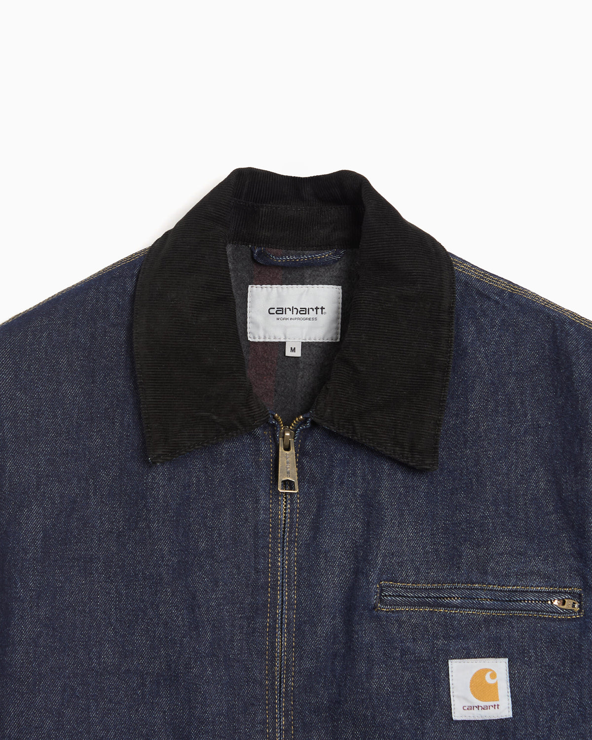 Jackets Coats Carhartt WIP OG Detroit Winter Boxy Unisex Denim Jacket - I037535-B8902