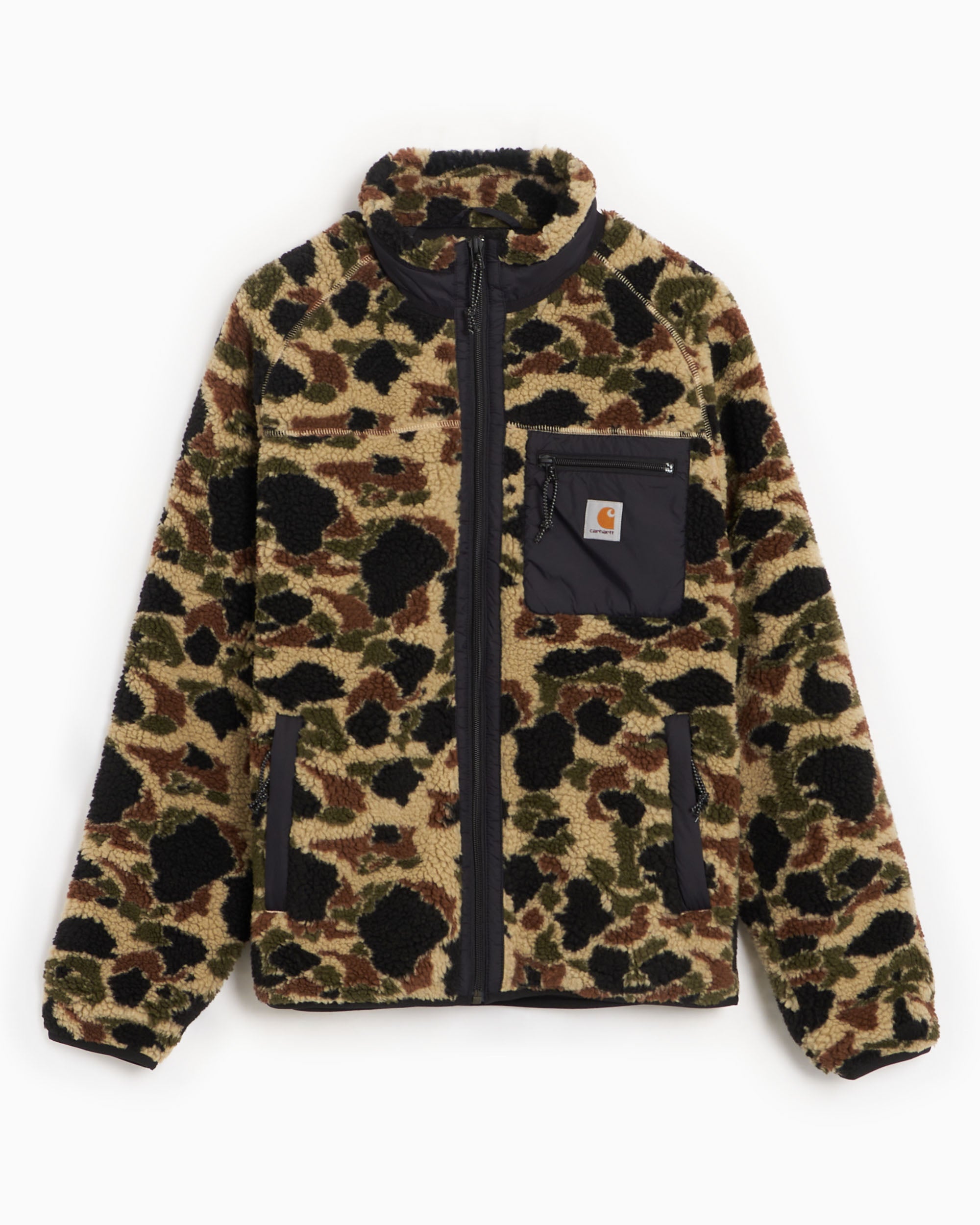 Carhartt WIP Prentis Liner Duck Camo Unisex Fleece Jacket