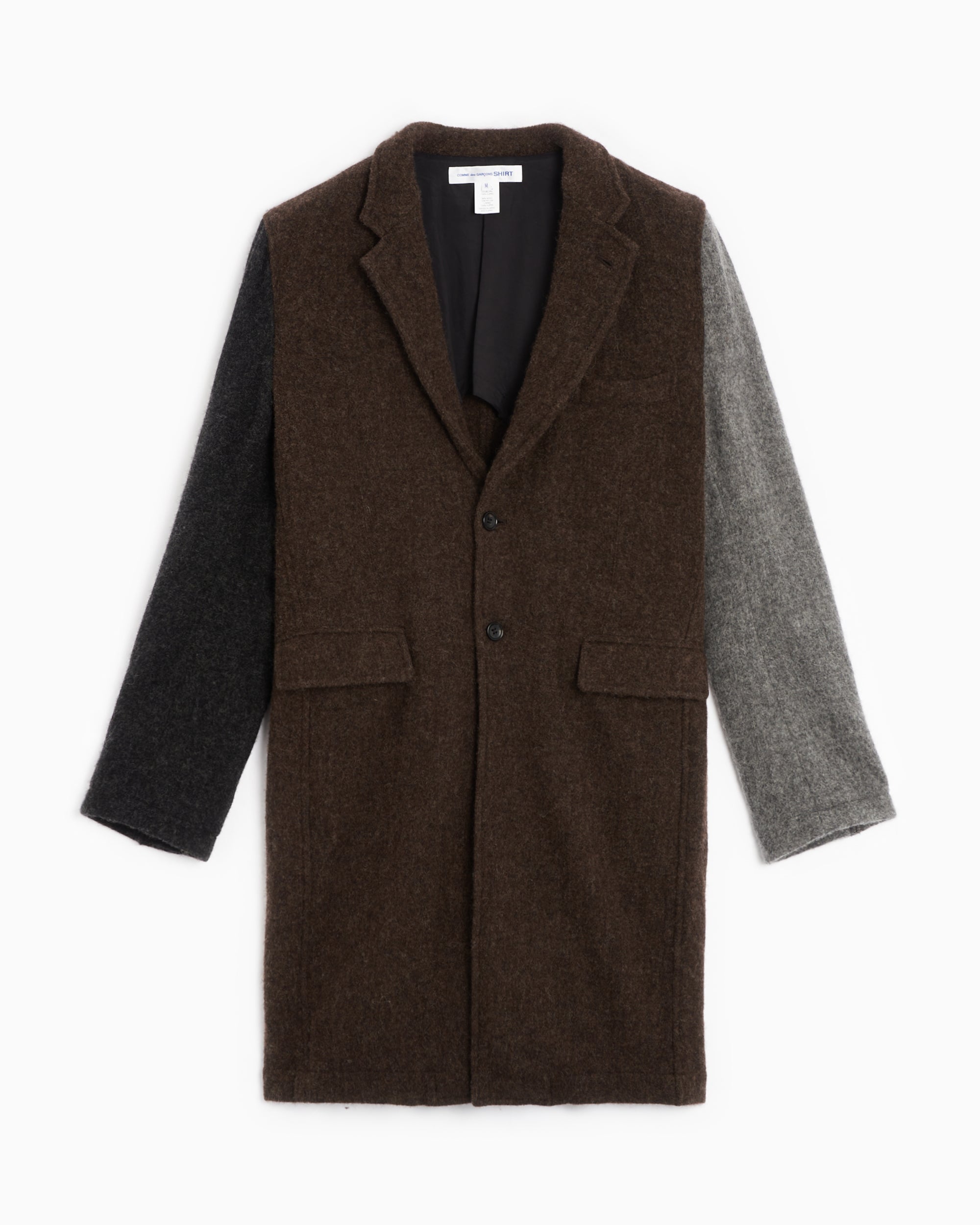 ジャケット・アウター tricot COMME des GARCONS Wool Blouson Comme des Garçons Homme Plus SS96 Boiled Wool Zip Blouson – HUIBEN