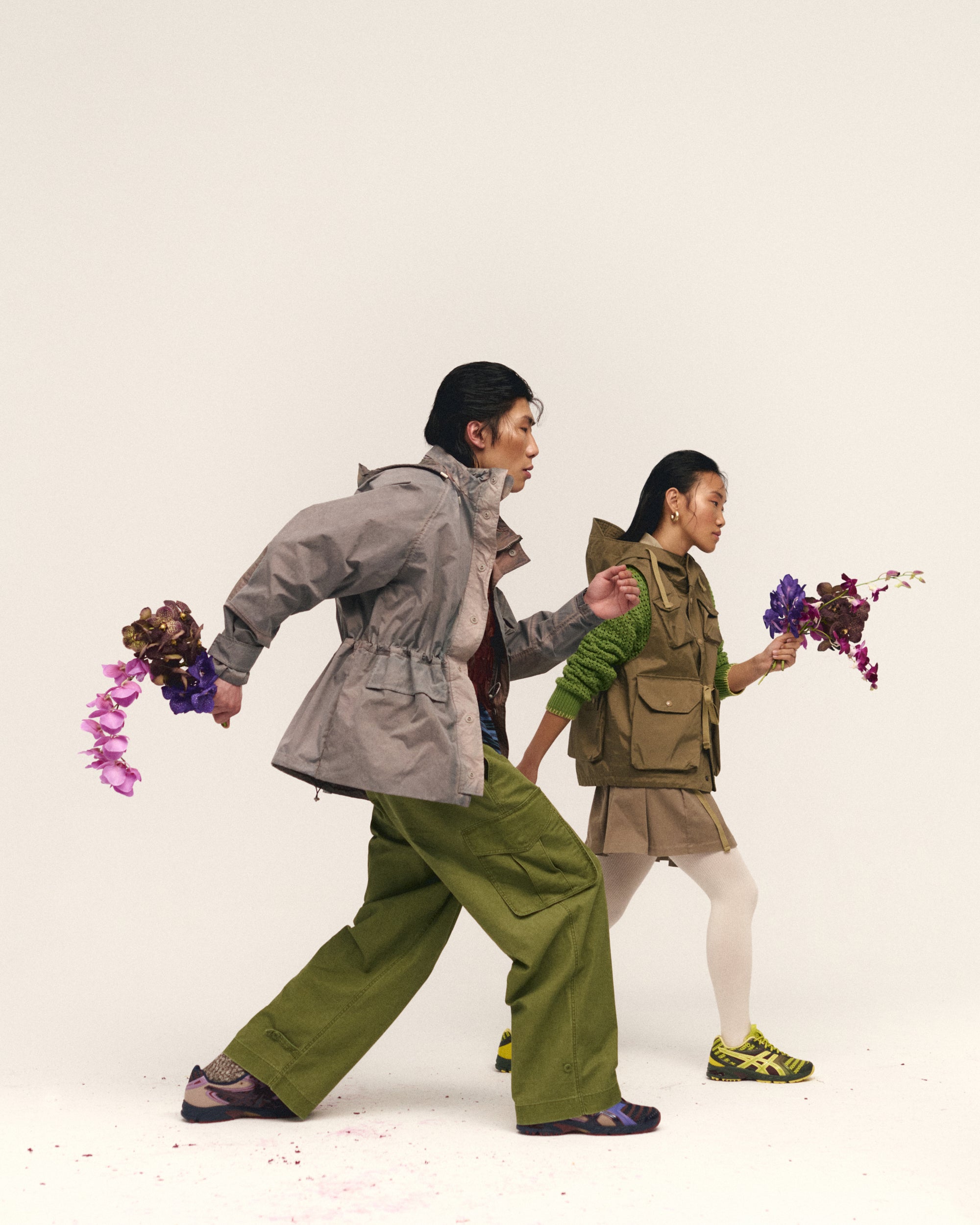 Jackets Coats Engineered Garments Men's 3 Layers Nyco Cloth Field Vest Men's Vest - 25S1C004-IT002