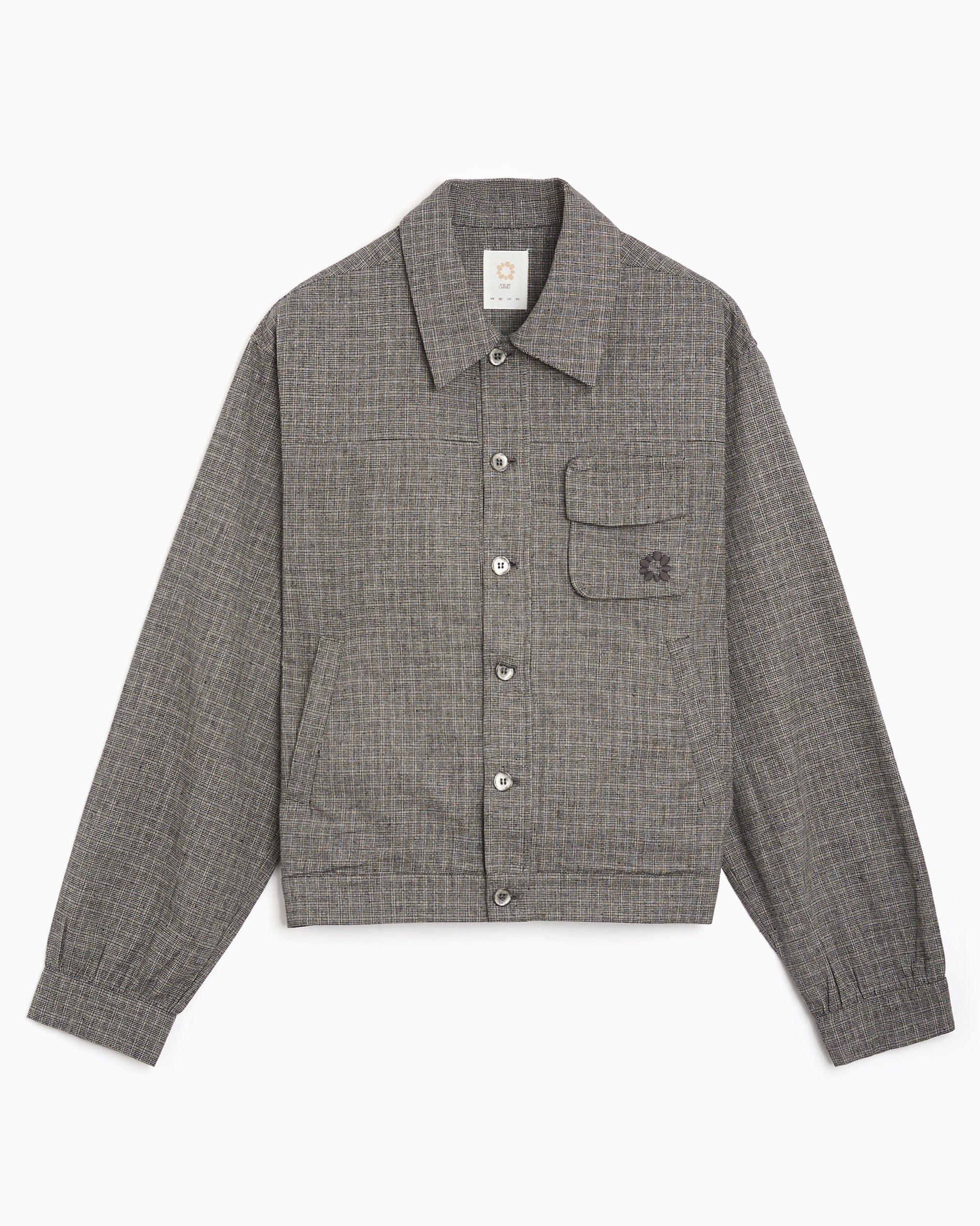 Jackets Coats gander Pennine Plaid Boxy Unisex Overshirt - SS26022