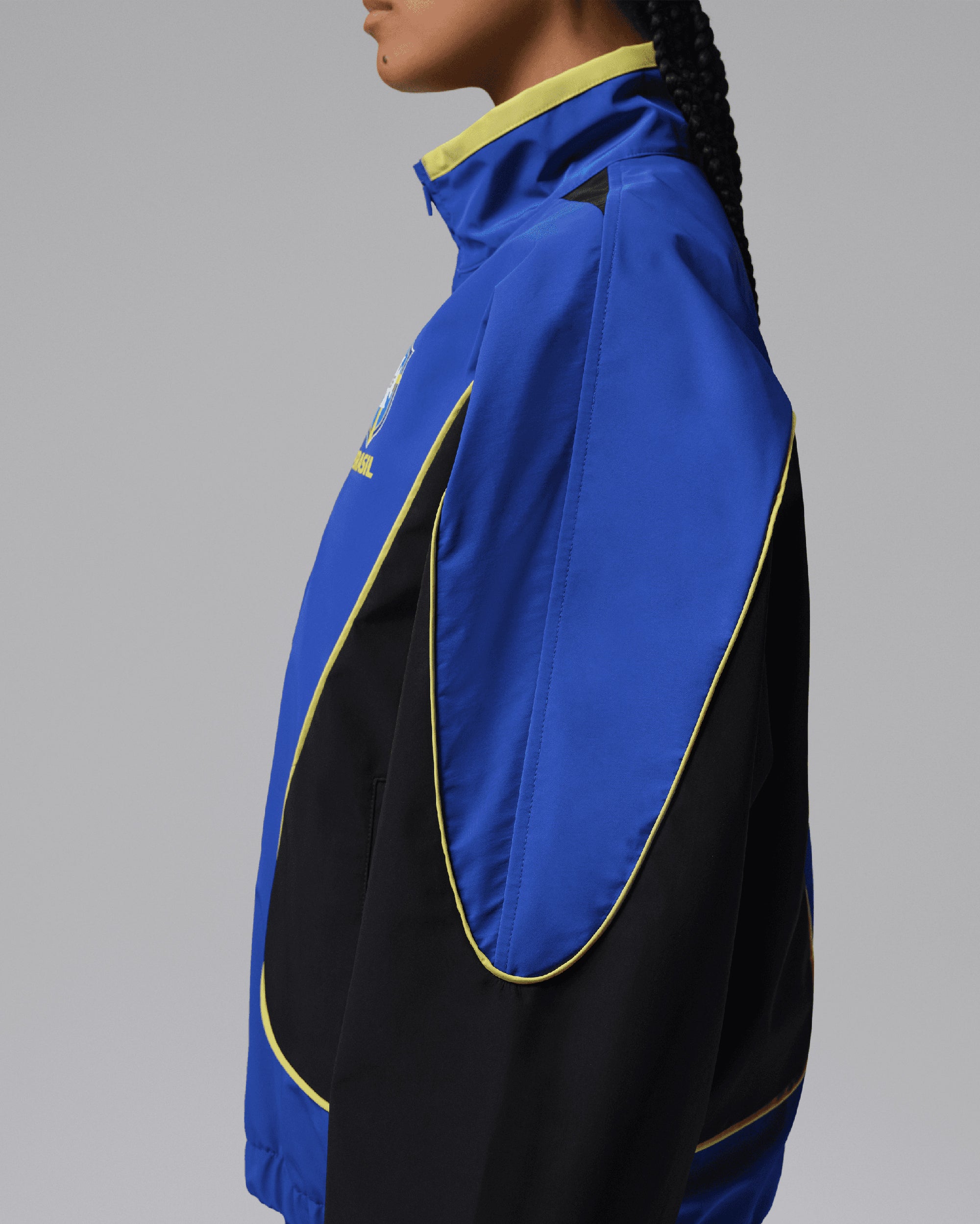 Jackets Coats Jordan Anthem Brasil Logo Relaxed Women's Track Jacket - IF3864-419